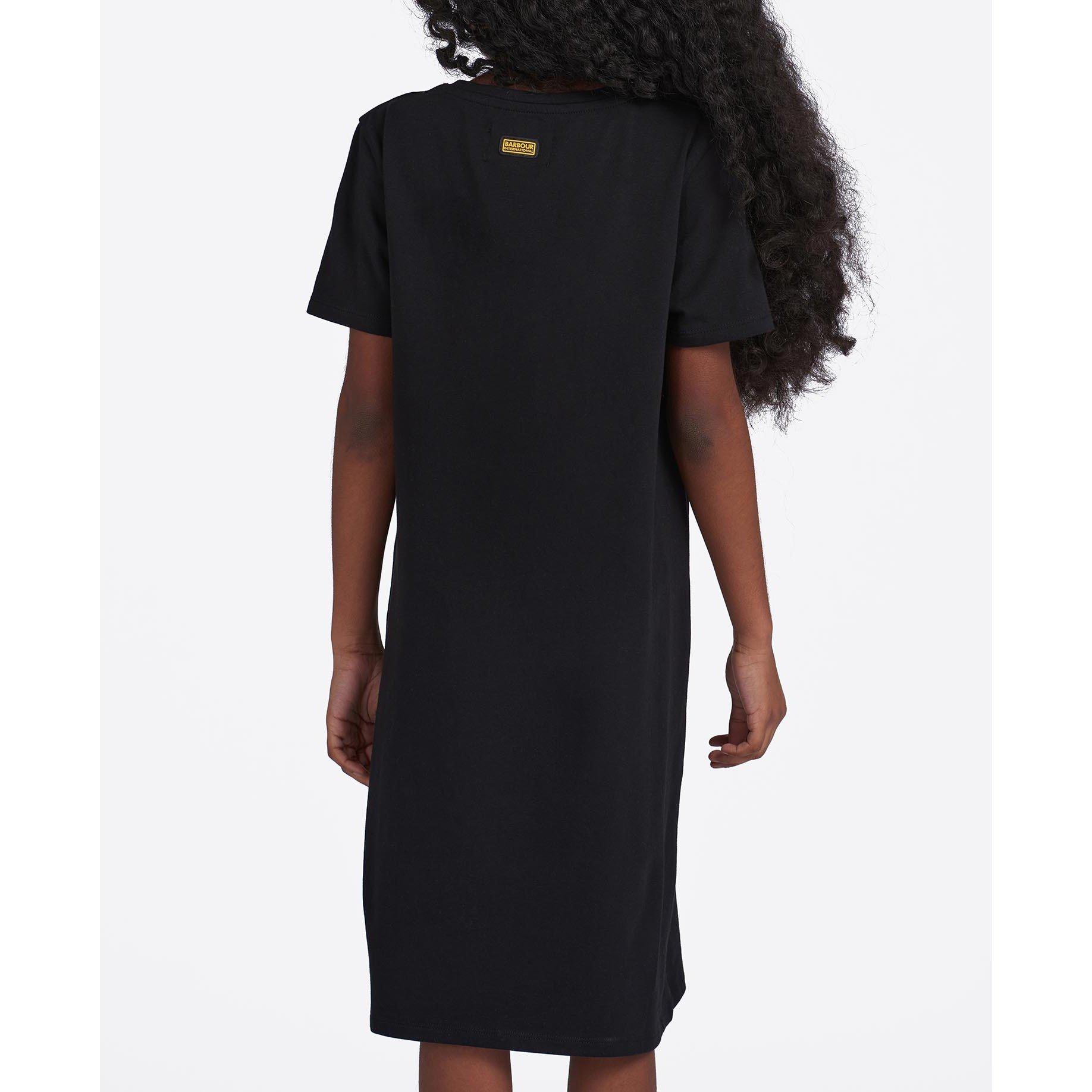 Black BK11 - Barbour International - Girls Kiara Dress - 3