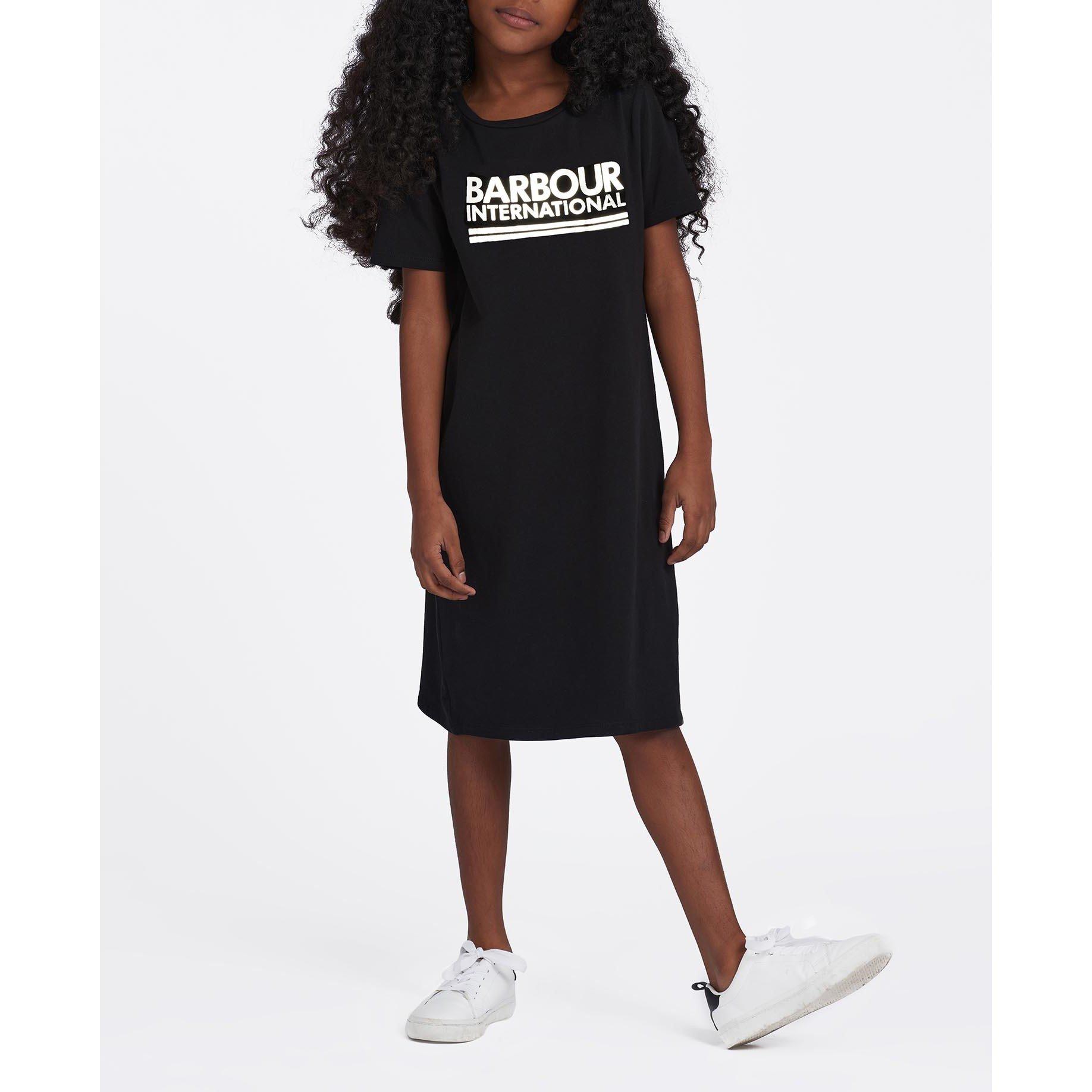 Black BK11 - Barbour International - Girls Kiara Dress - 4