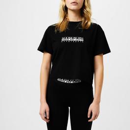 Napapijri Boxy Cropped T Shirt