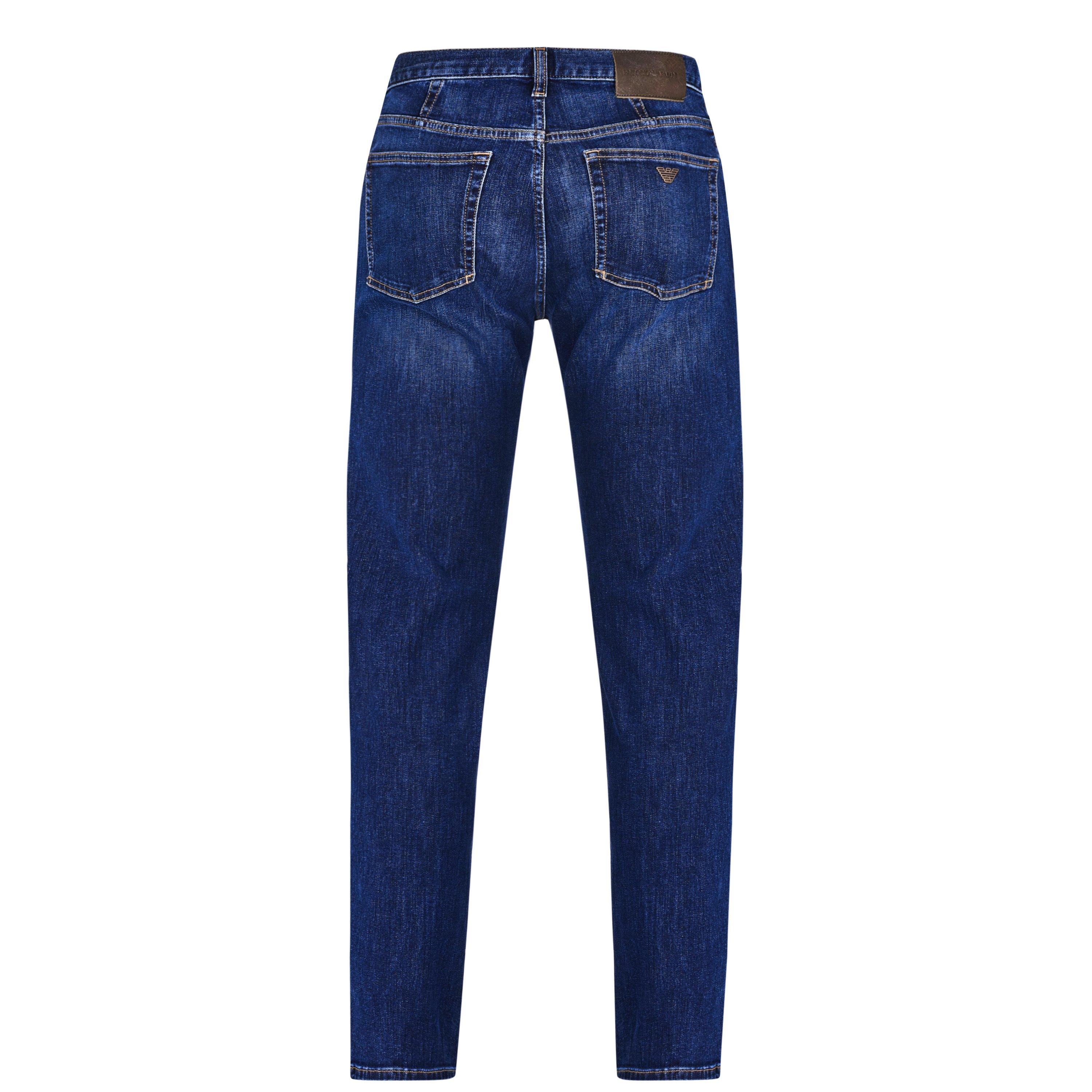 Mid Blue 0942 - Emporio Armani - Mens J21 Jeans - 10