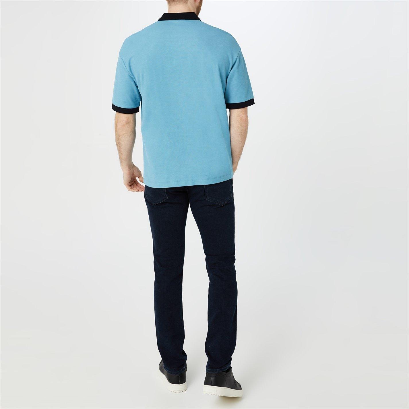 Solid Blue 0942 - Emporio Armani - Men's Slim Fit J06 Jeans - 4