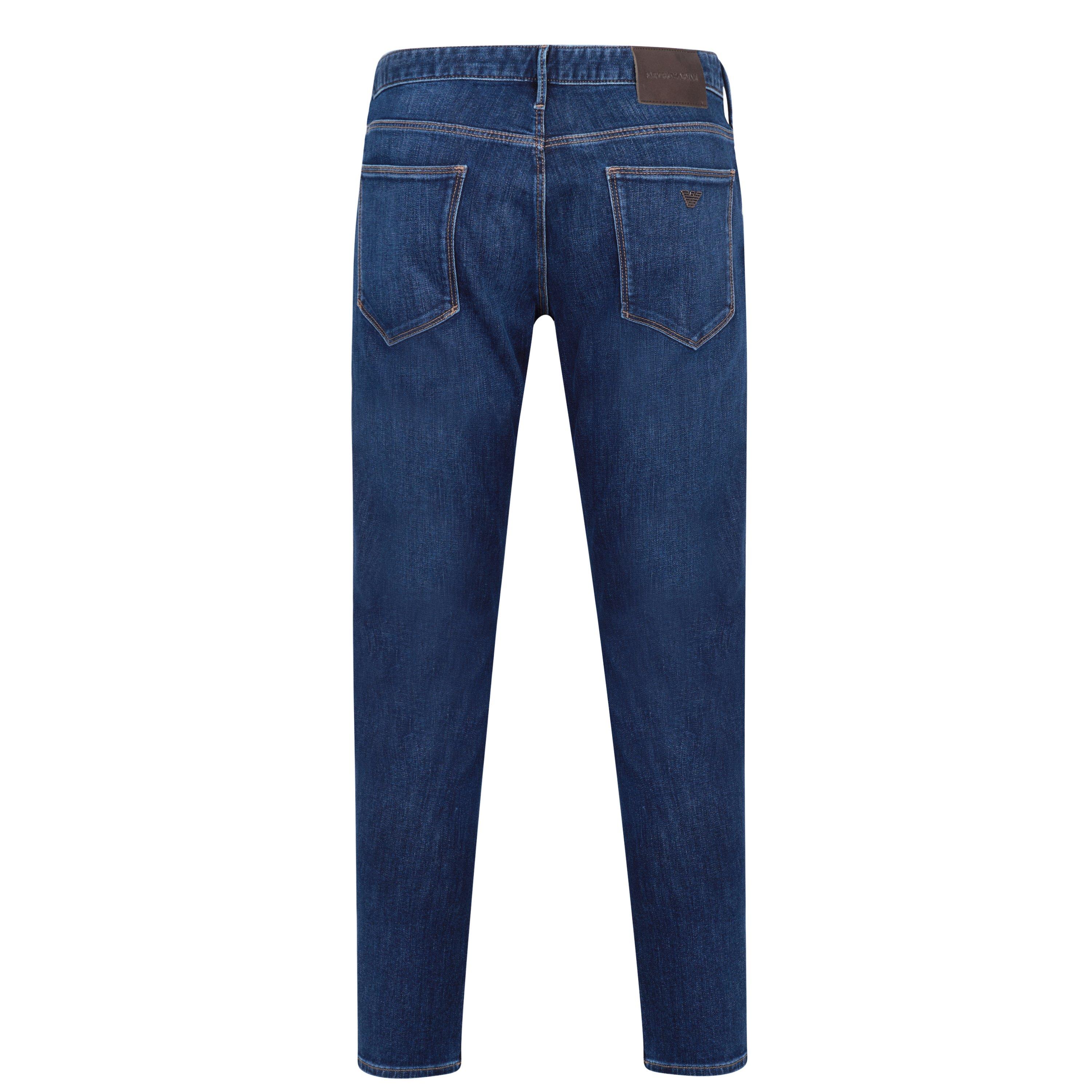 Mid Blue 0942 - Emporio Armani - Men's Slim Fit J06 Jeans - 2
