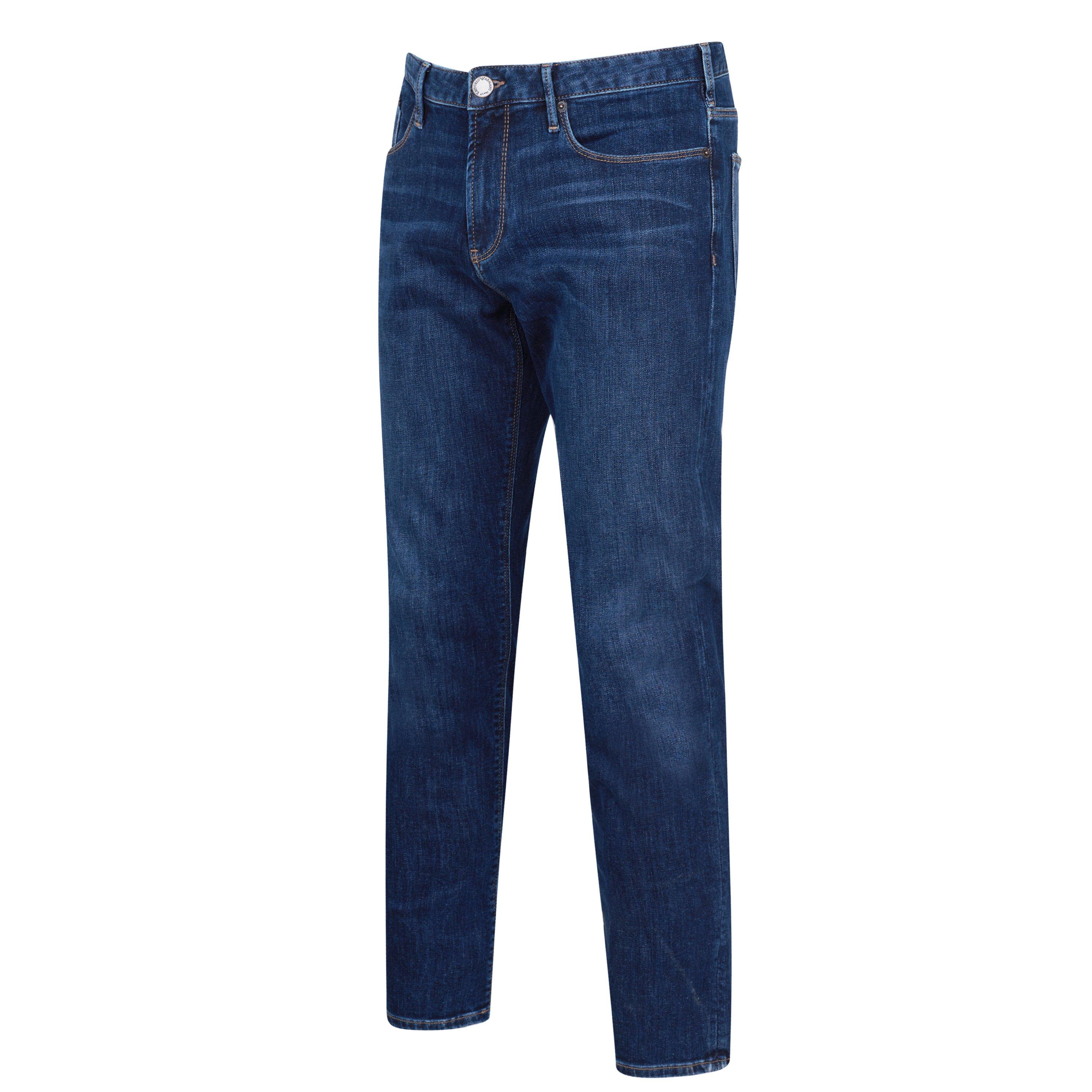Mid Blue 0942 - Emporio Armani - Men's Slim Fit J06 Jeans - 10