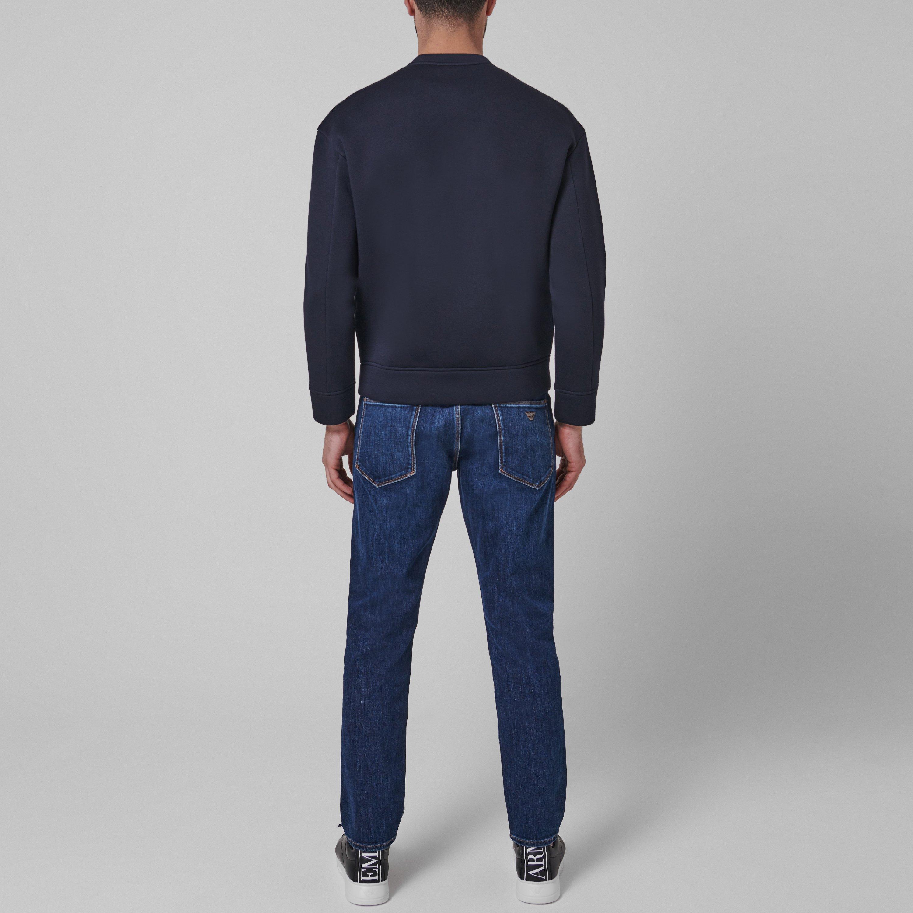 Mid Blue 0942 - Emporio Armani - Men's Slim Fit J06 Jeans - 4