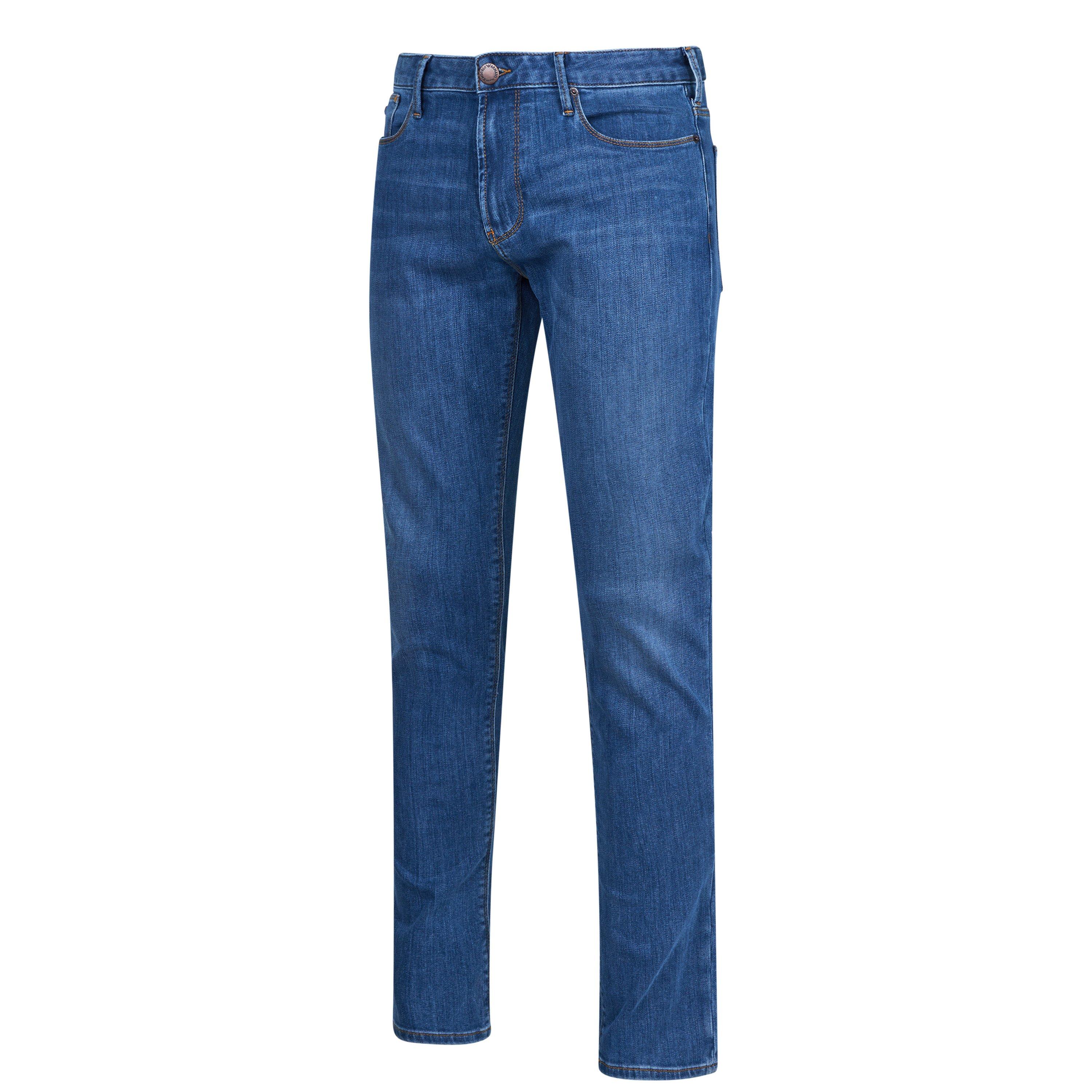 Lt Blue 0943 - Emporio Armani - Men's Slim Fit J06 Jeans - 11