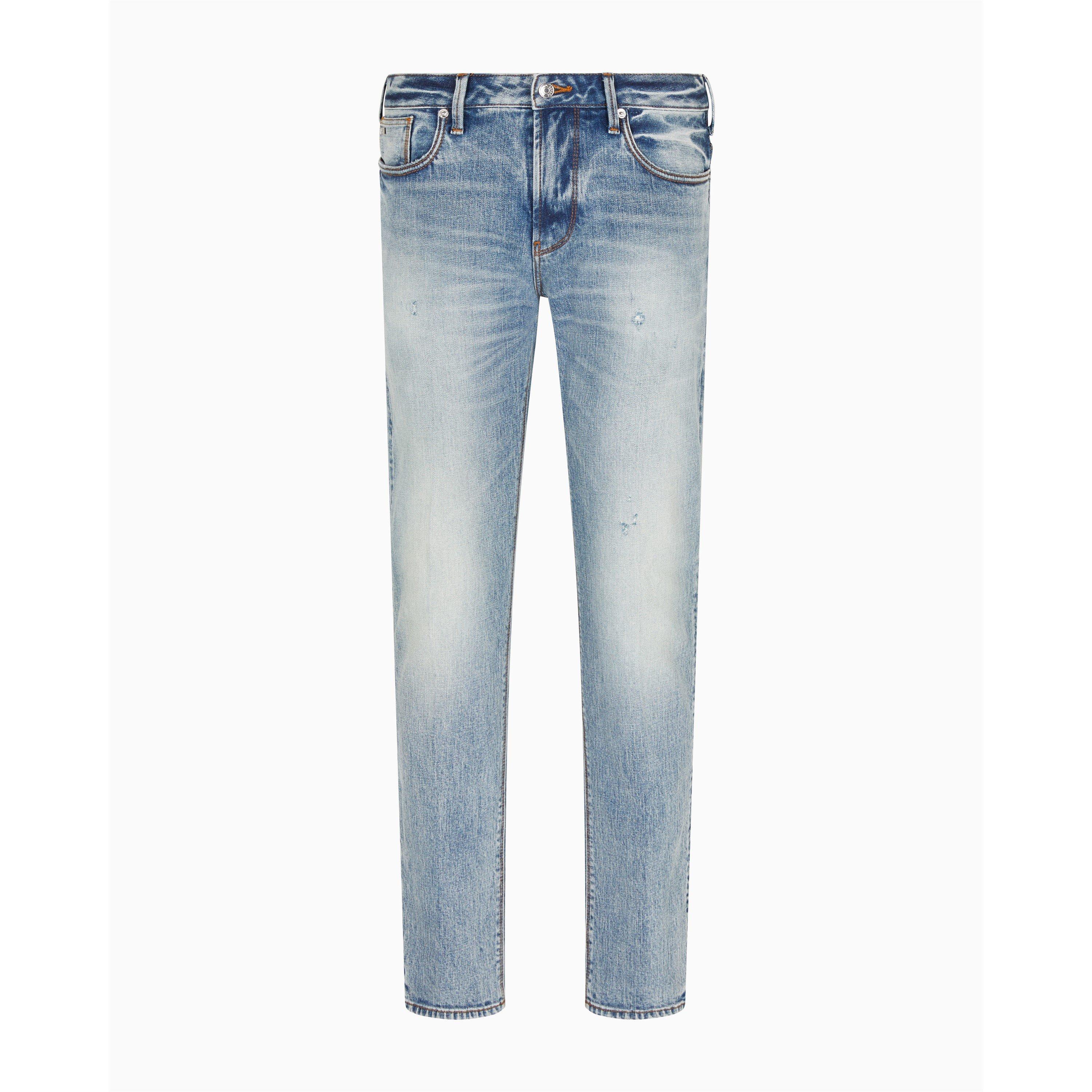 Med Blue MB002 - Emporio Armani - Men's Slim Fit J06 Jeans - 2