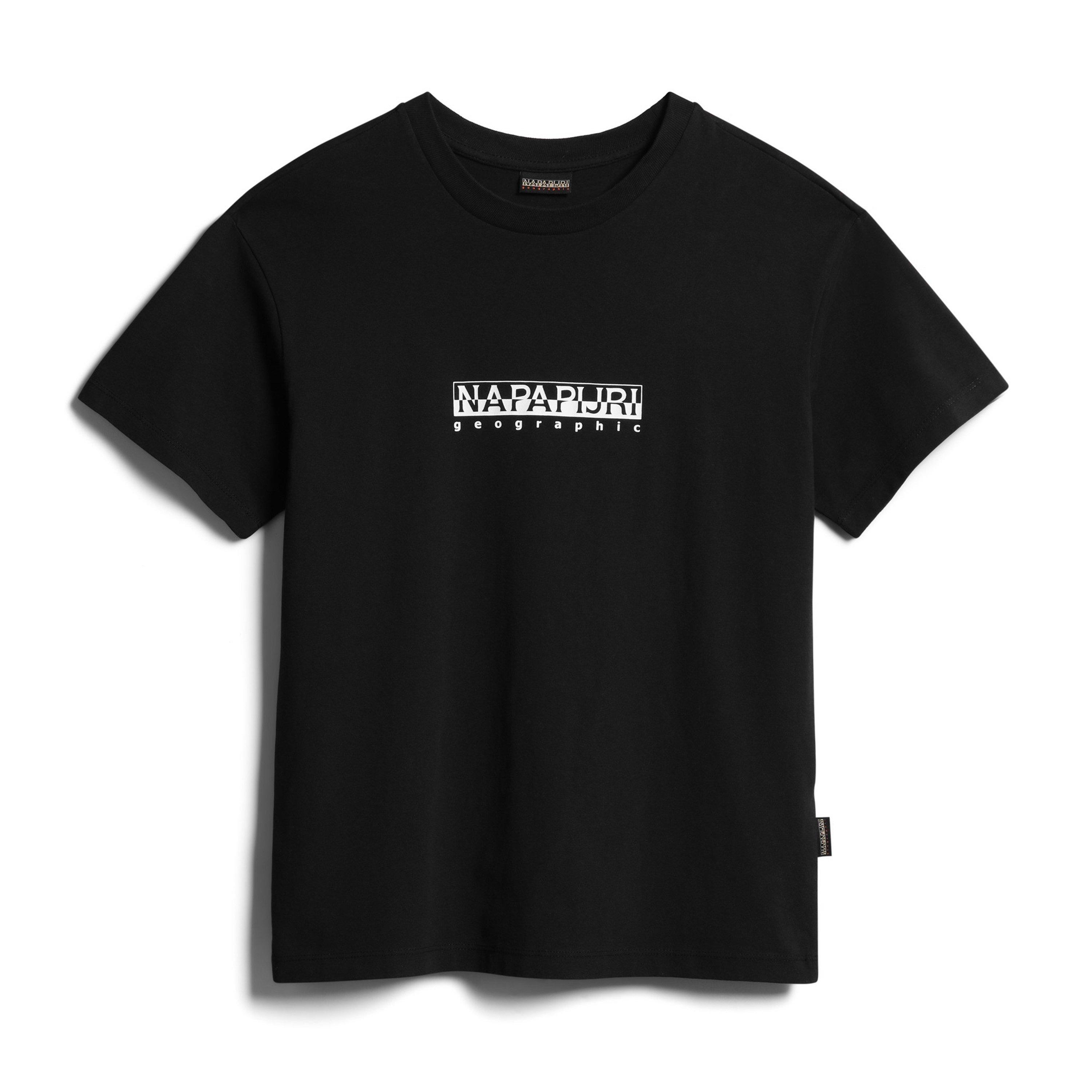 Black 041 - Napapijri - Sebel Print T Shirt - 5