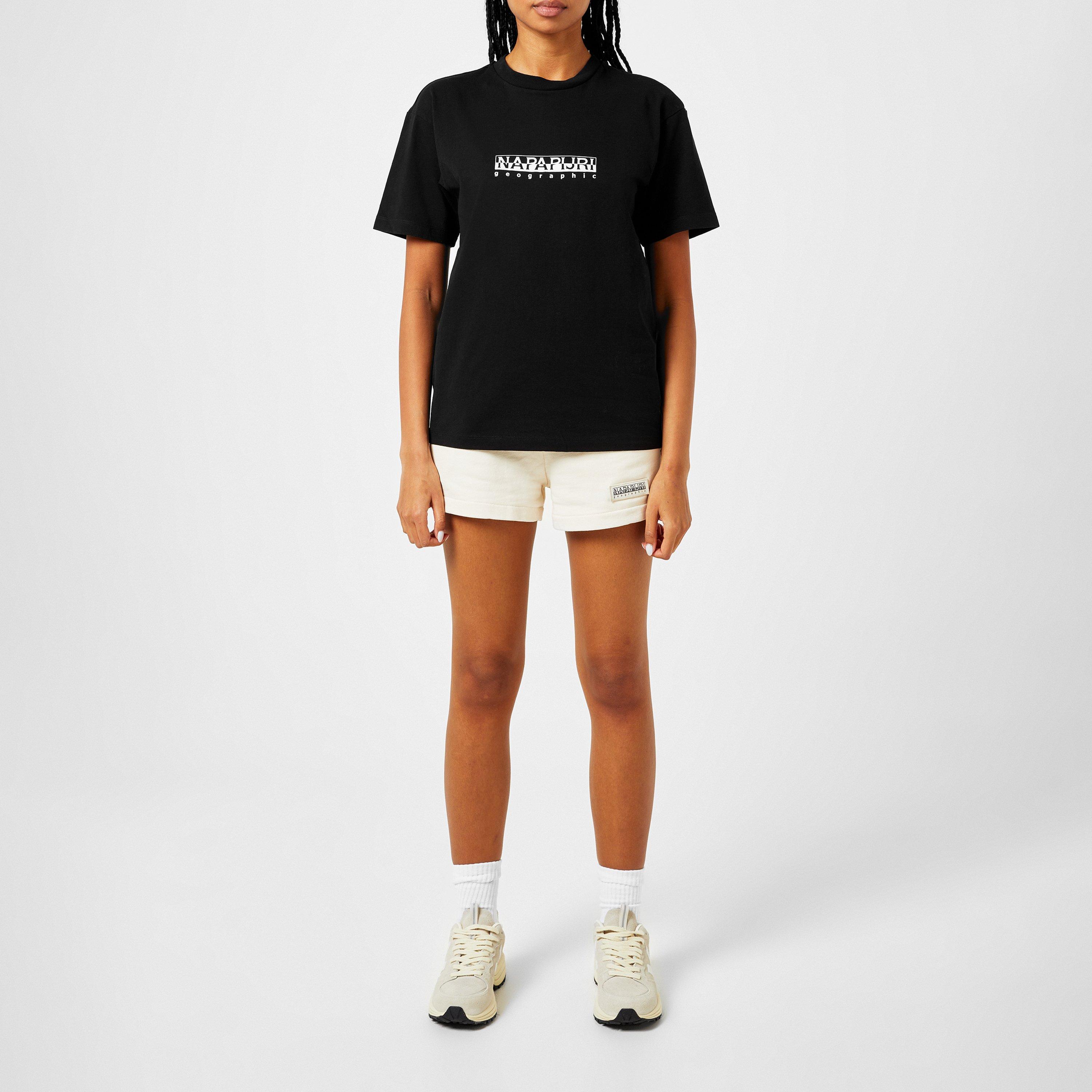 Black 041 - Napapijri - Sebel Print T Shirt - 4