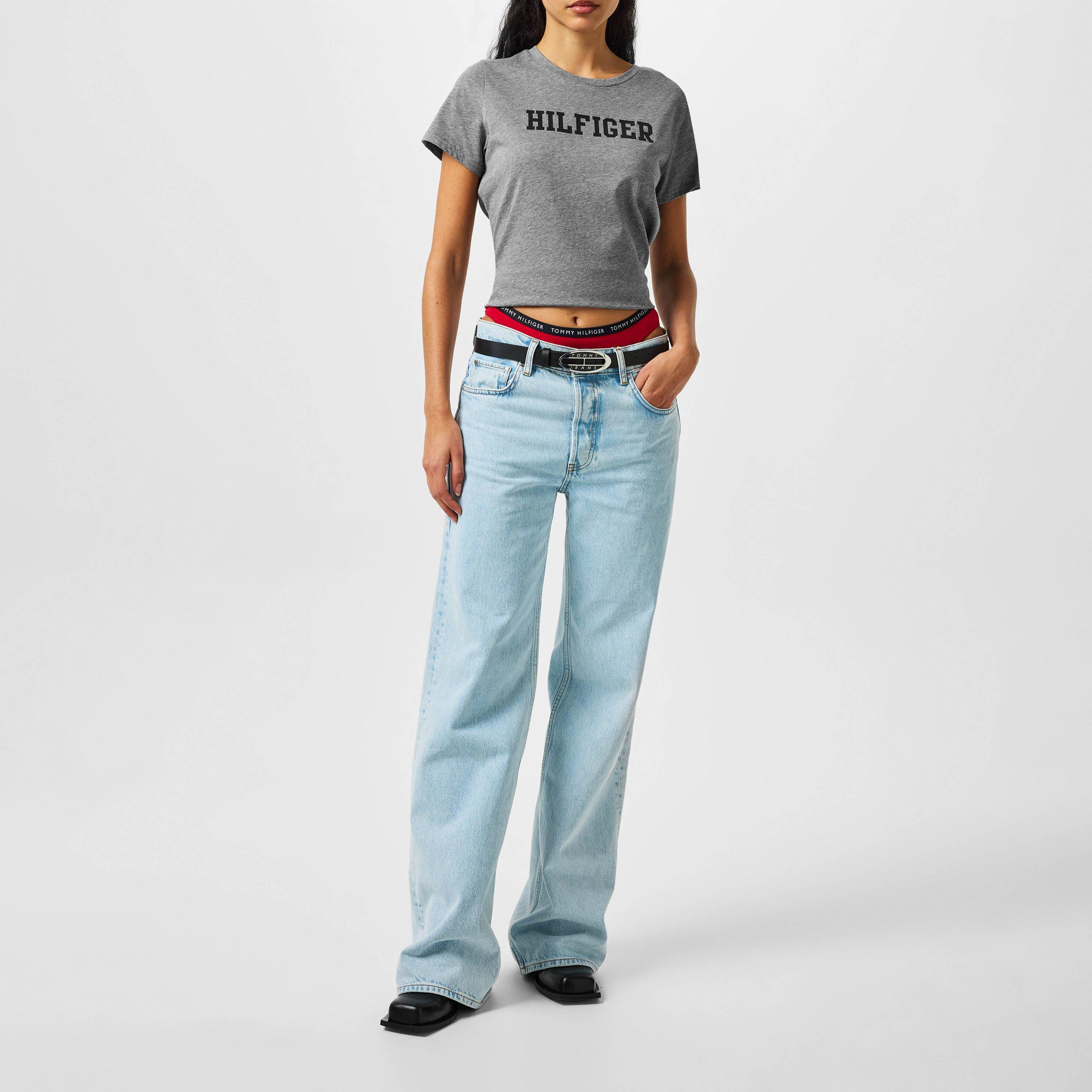 Grigio medio melange - Tommy Hilfiger - Short Sleeve T Shirt - 4