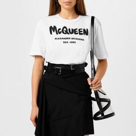 Alexander McQueen Graffiti T Shirt