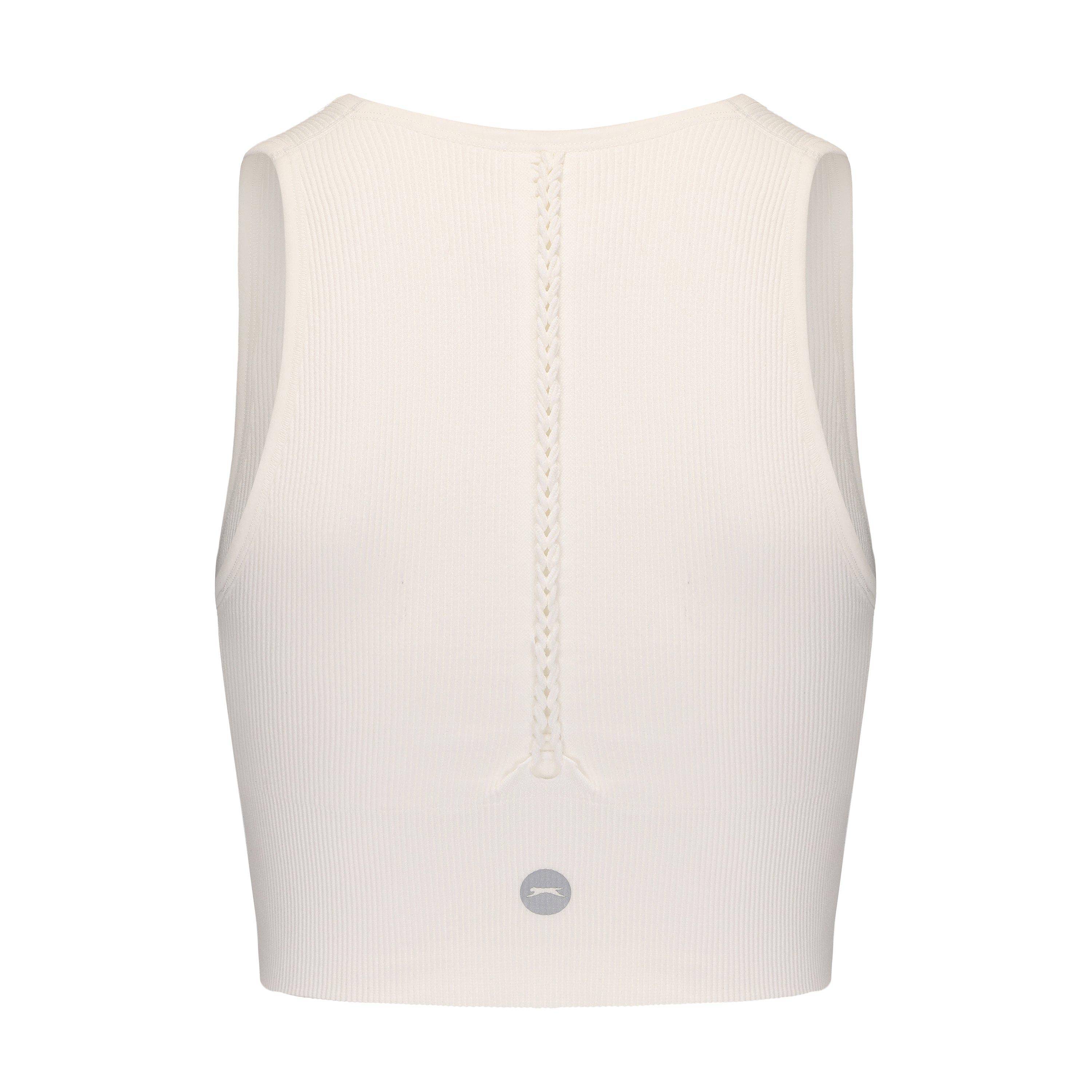 Green/Sugar - Slazenger - 2pk Croptank Womens - 7