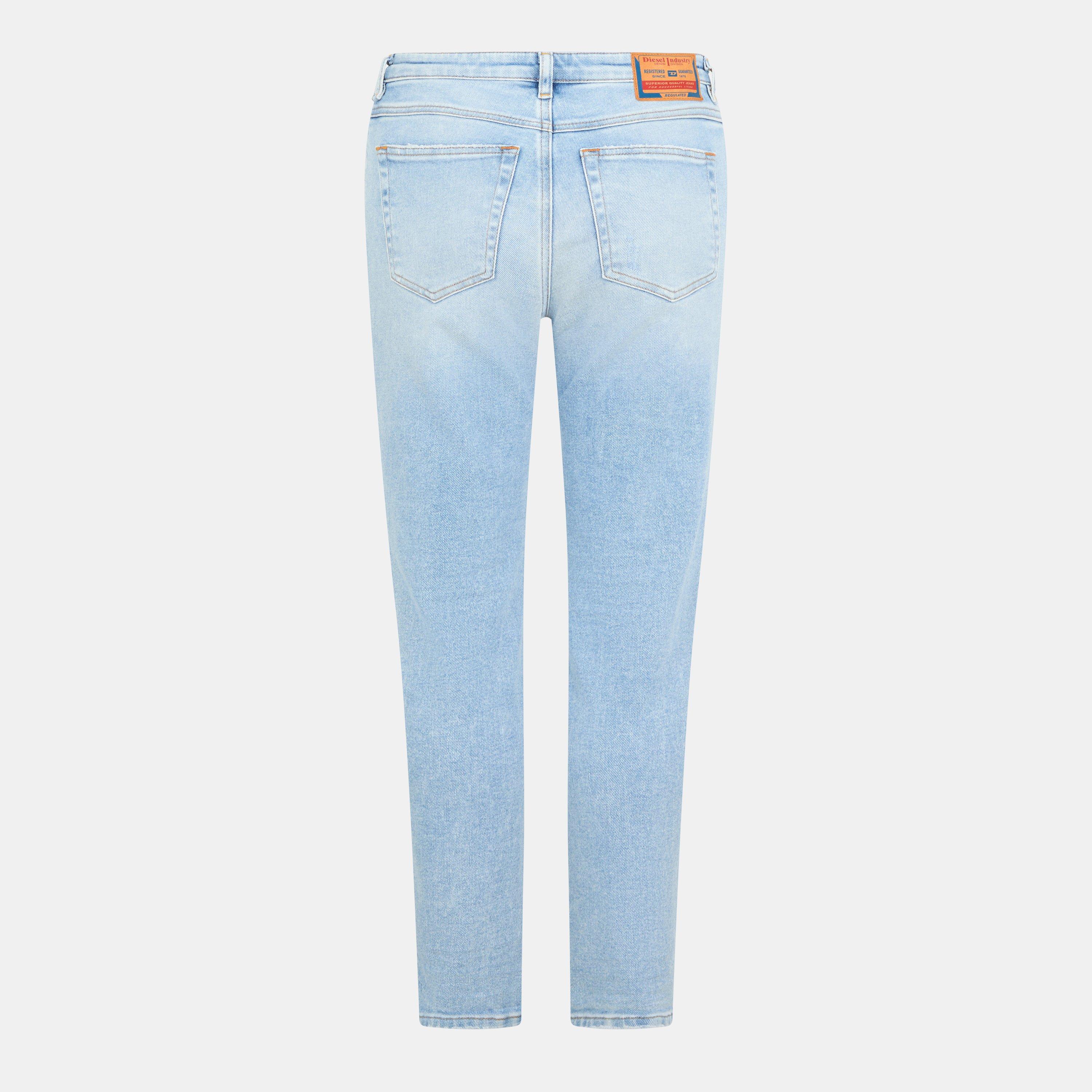 Blue Denim - Diesel - Women's Skinny Jeans - 2
