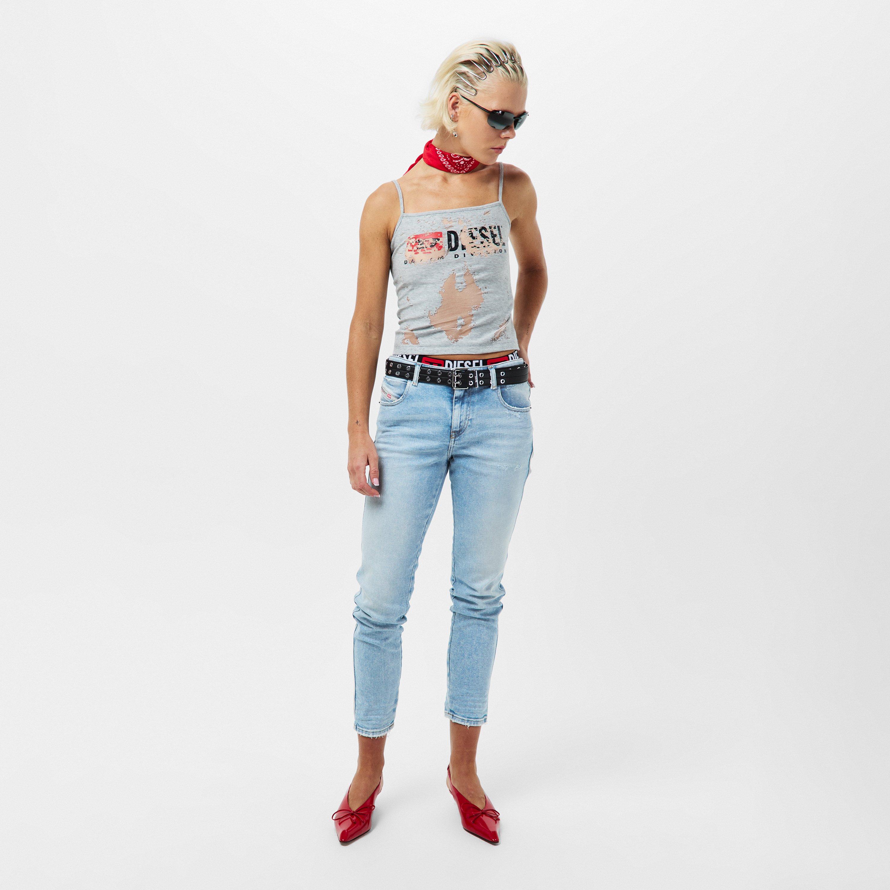 Blue Denim - Diesel - Women's Skinny Jeans - 6