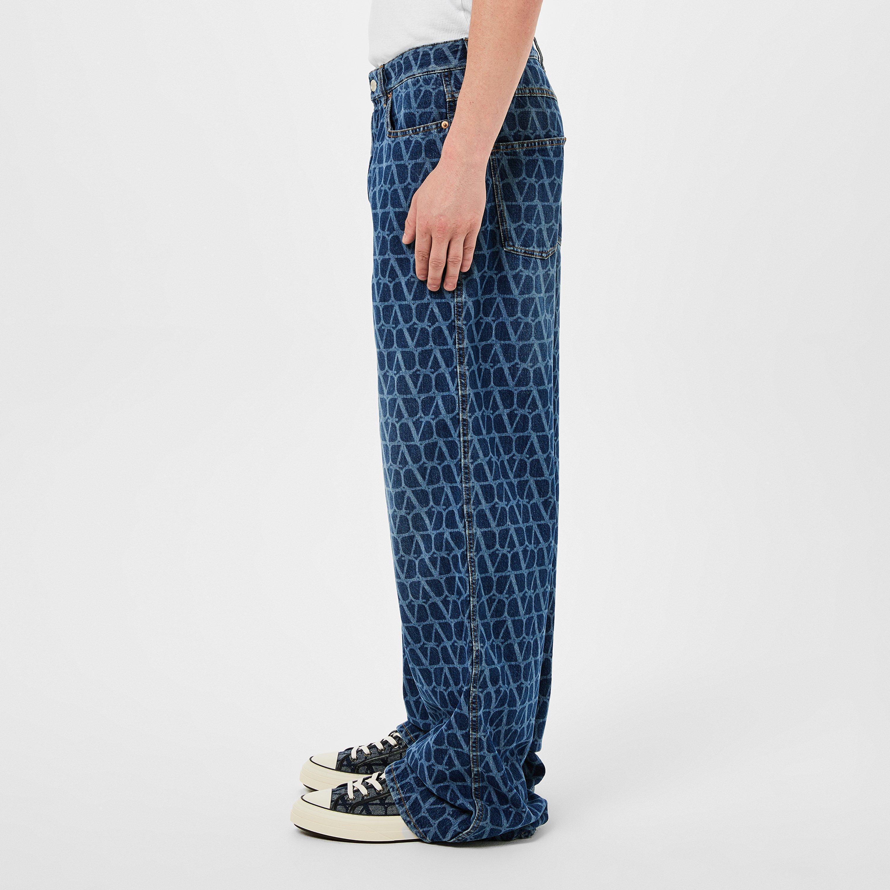 Blue - Valentino - Toile Iconographe Jeans - 2