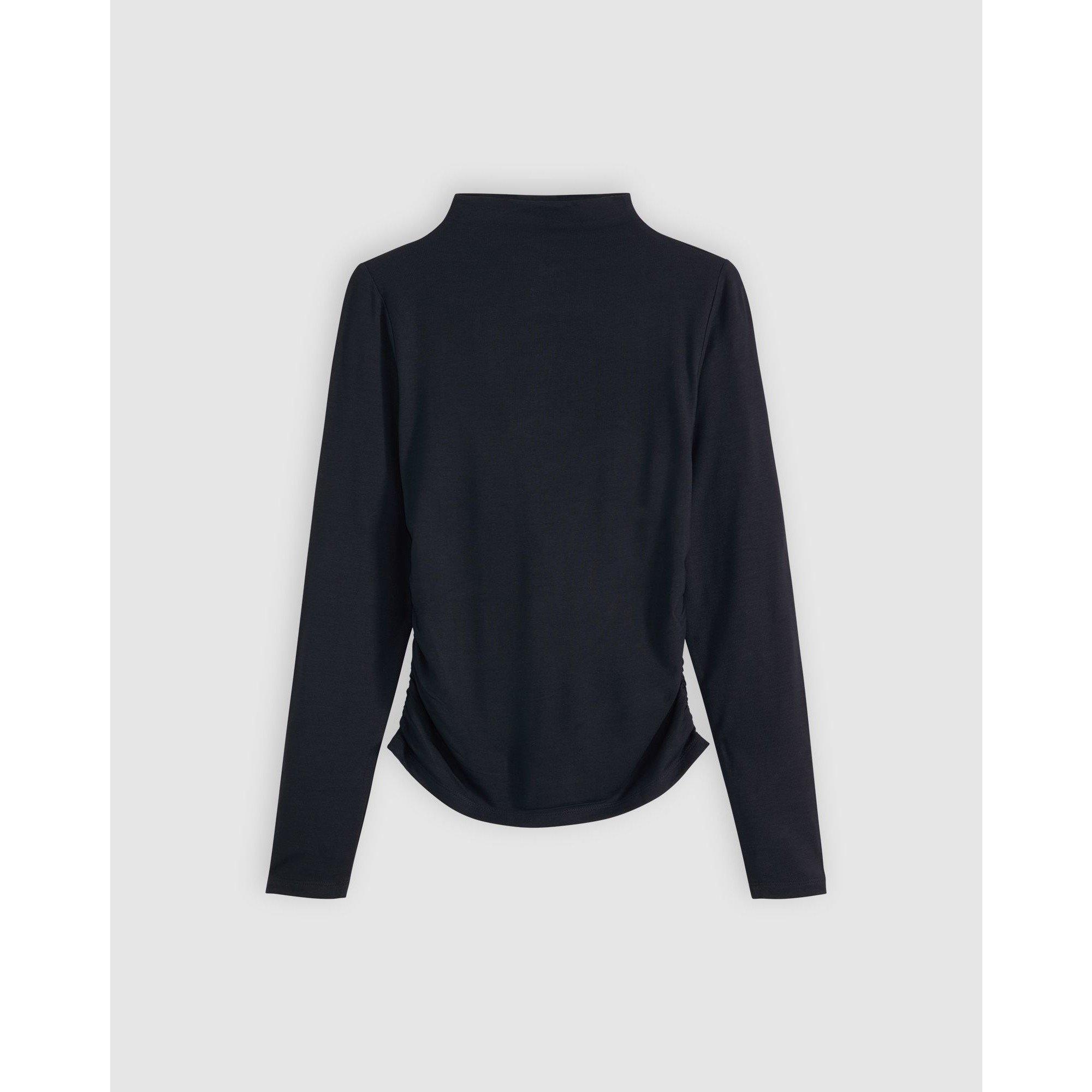 Levis Women's Nina Cotton Long Sleeve T-Shirt - Anthracite Ngt - 8 (XS)