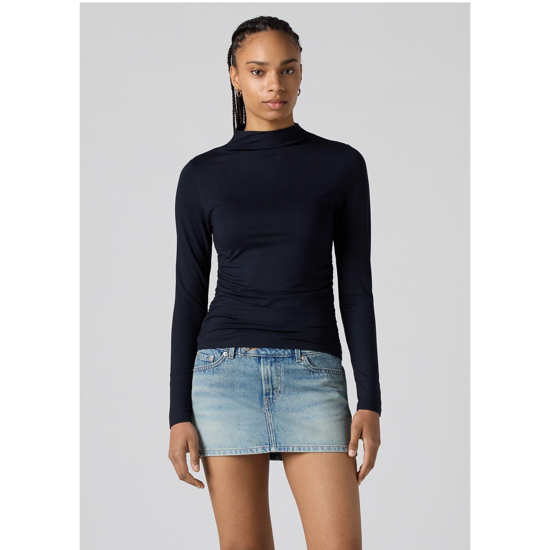 Anthracite Ngt - Levis - Women's Nina Long-Sleeve T-Shirt - 2