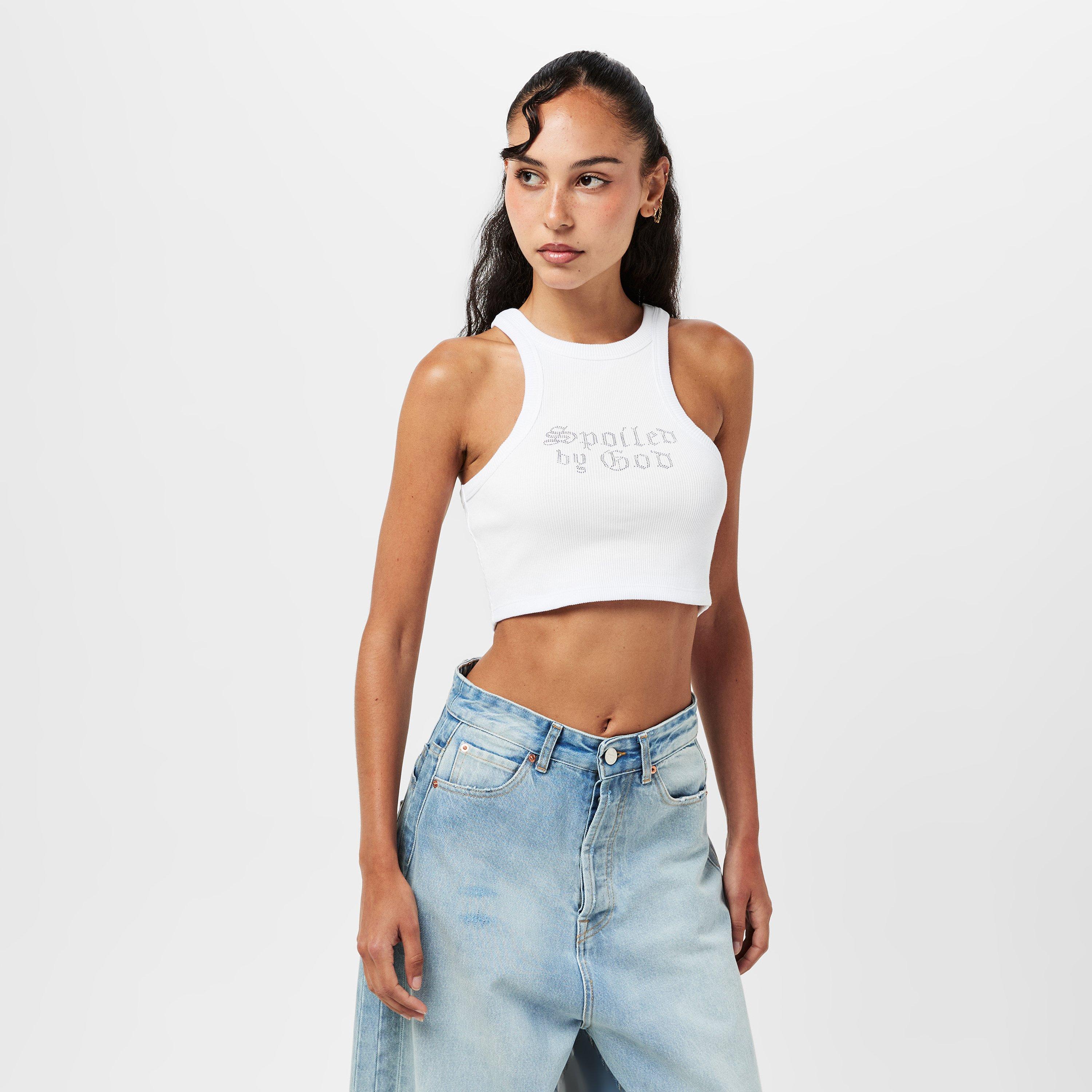 White - VETEMENTS - Women's Tank Top Vest - 2