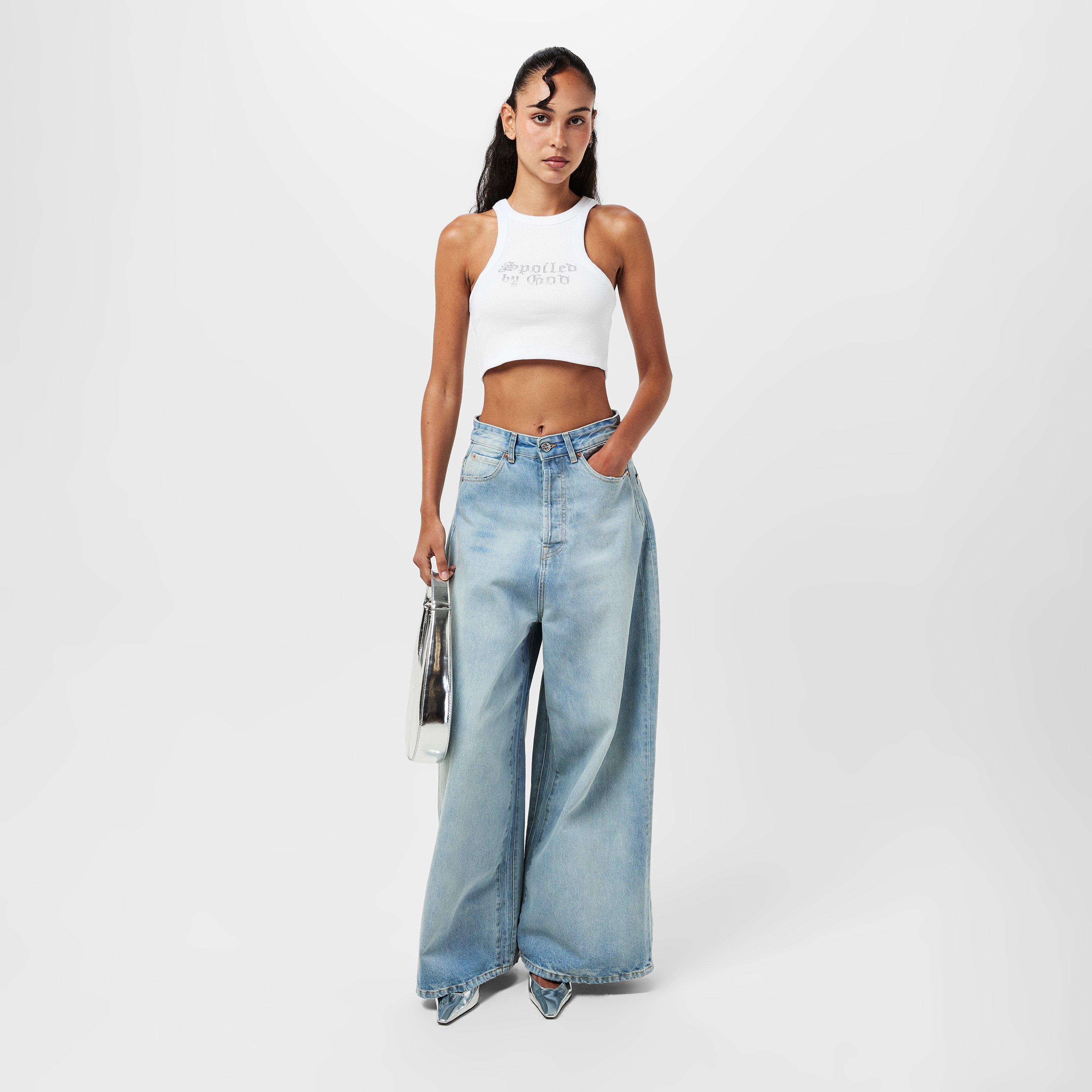 White - VETEMENTS - Women's Tank Top Vest - 5