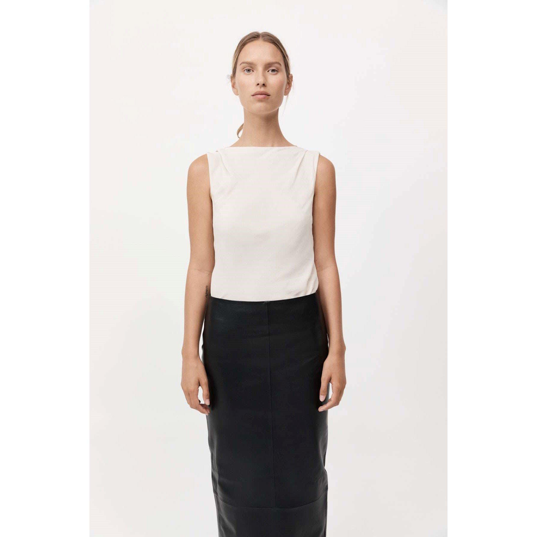 Dove - St. Agni - Women's Draped Cowl Vest - 2