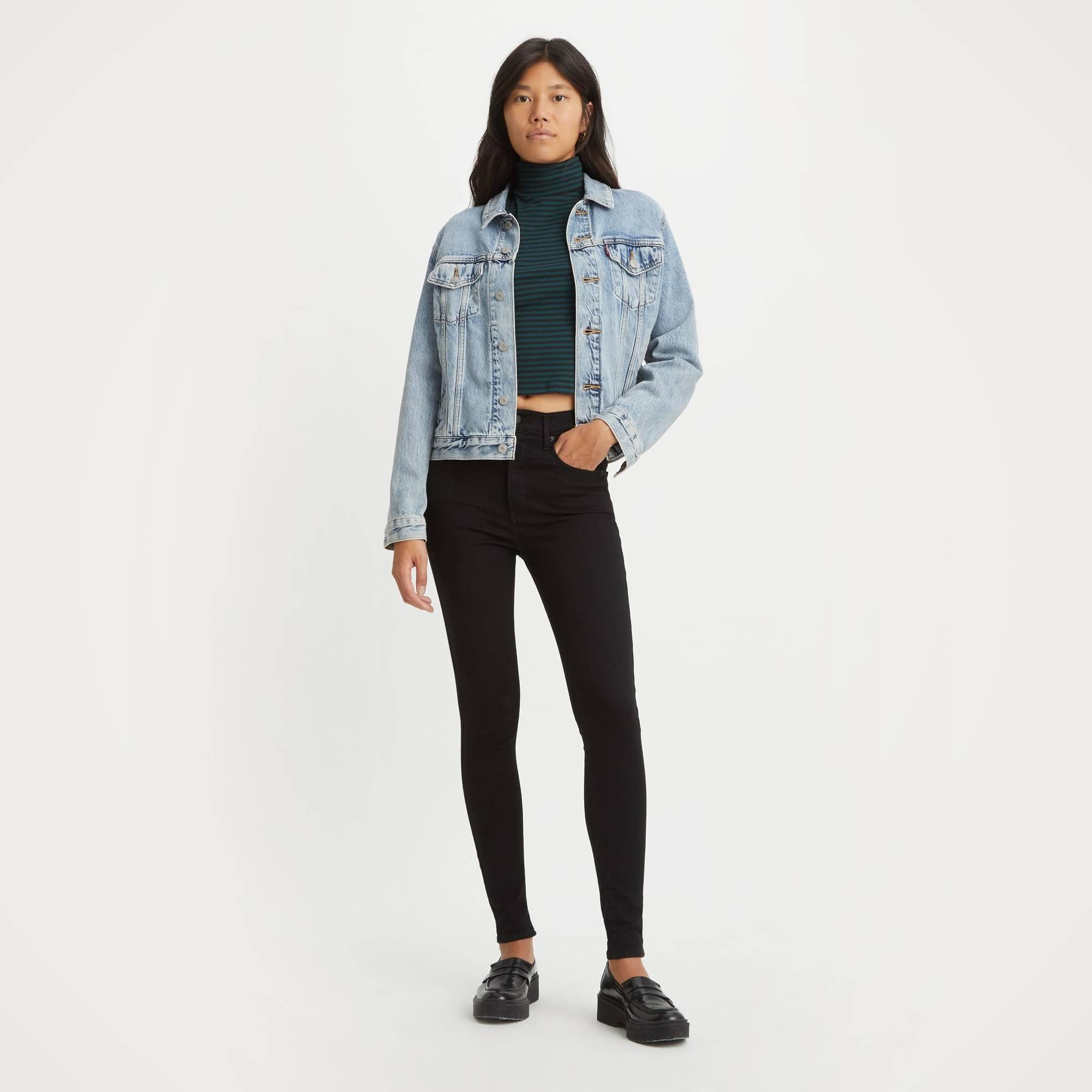 Blk Celestal 09 - Levis - Mile High Super Skinny Jeans - 1