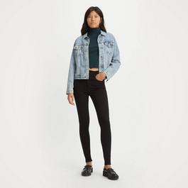 Levis High Rise Skinny Jeans