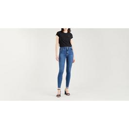 Levis J Brand mid-rise cropped jeans