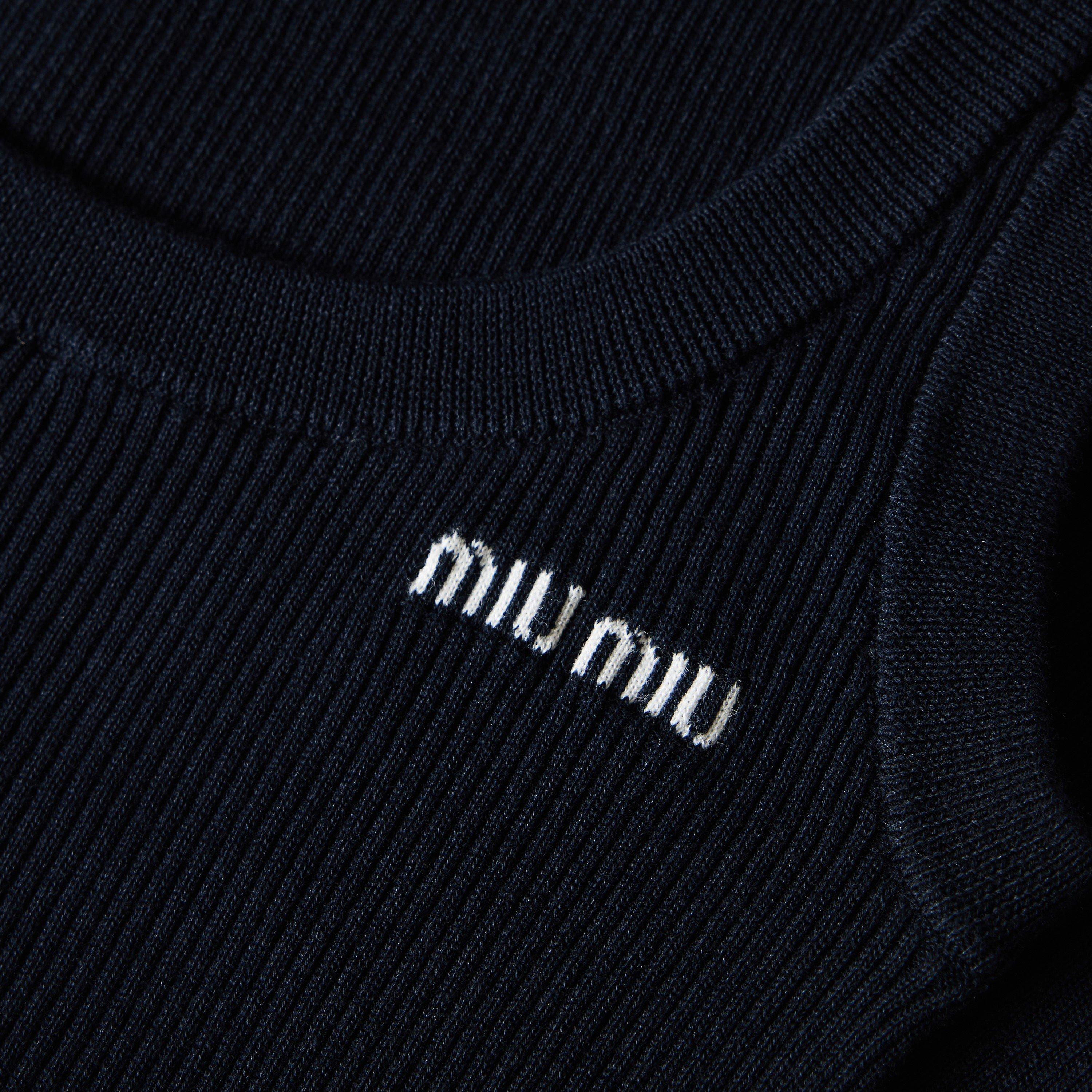 Bleu - Miu Miu - Miu Rib Tank Ld64 - 3
