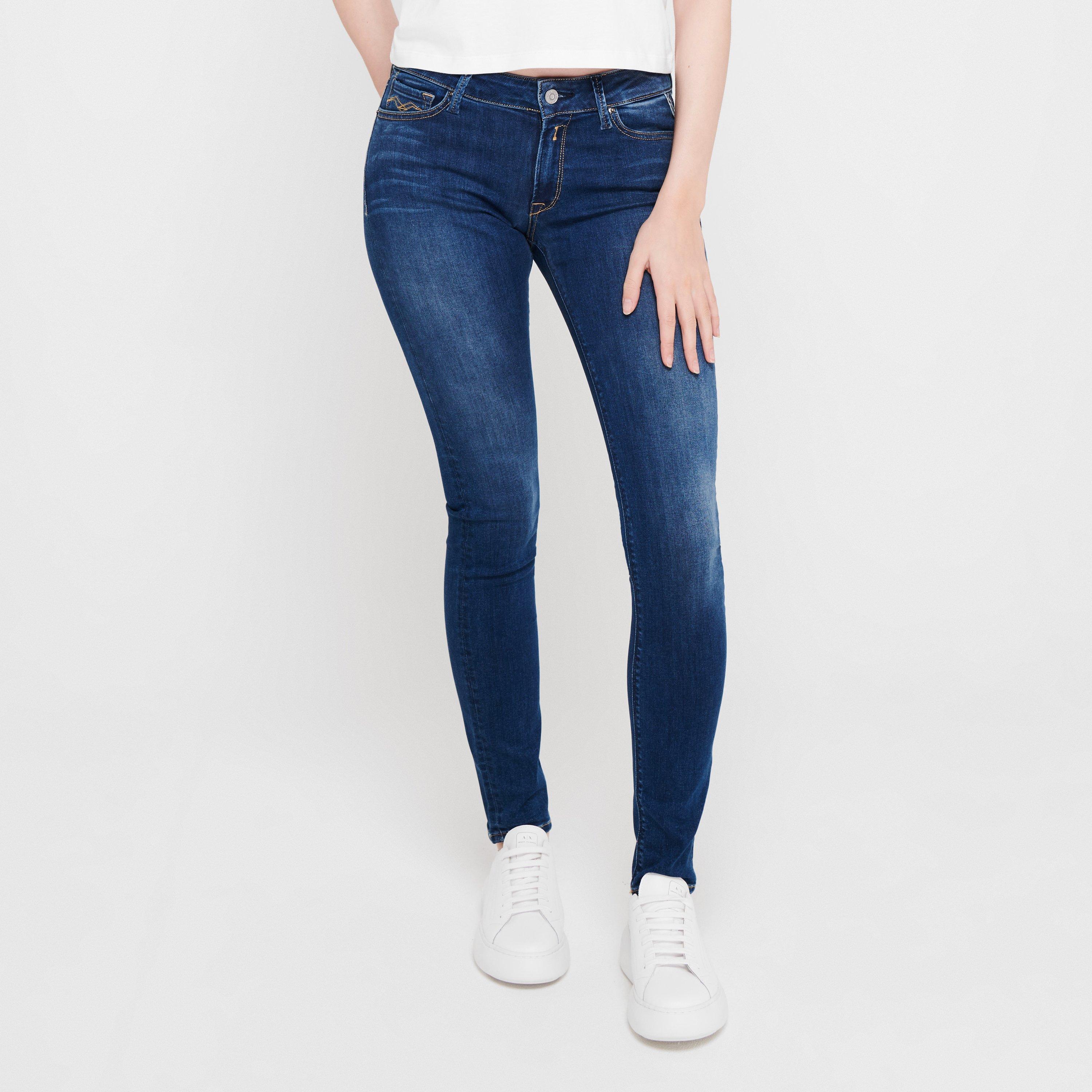 Med Blue 009 - Replay - Luzien Power Stretch Skinny Jeans - 2