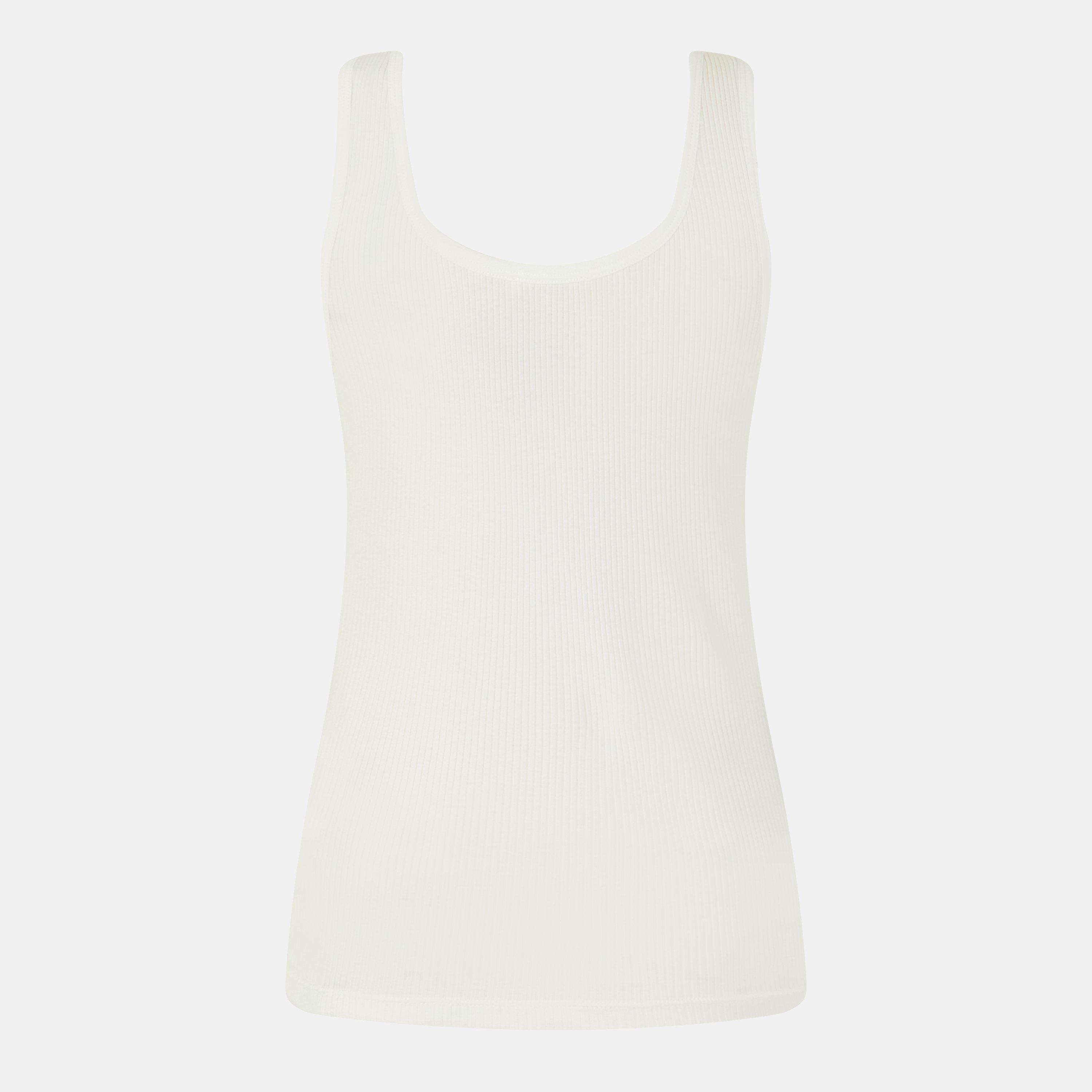 White - Chloe - Women's Tank Vest - 2