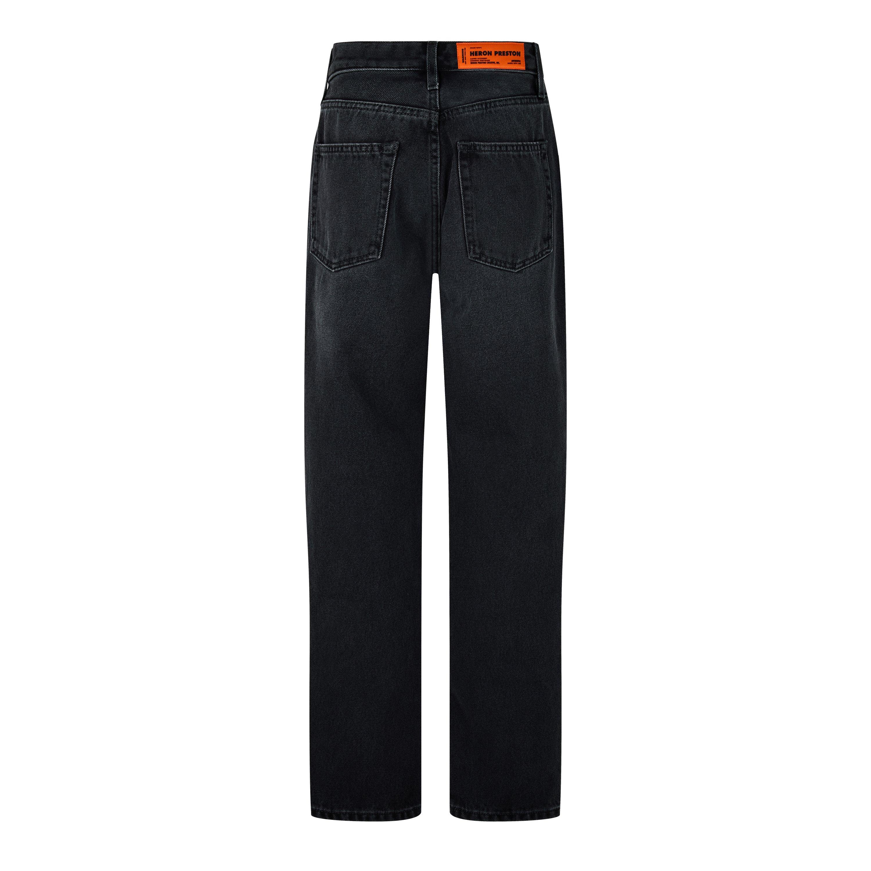 Black - Heron Preston - Women's Slim Fit Jeans - 2