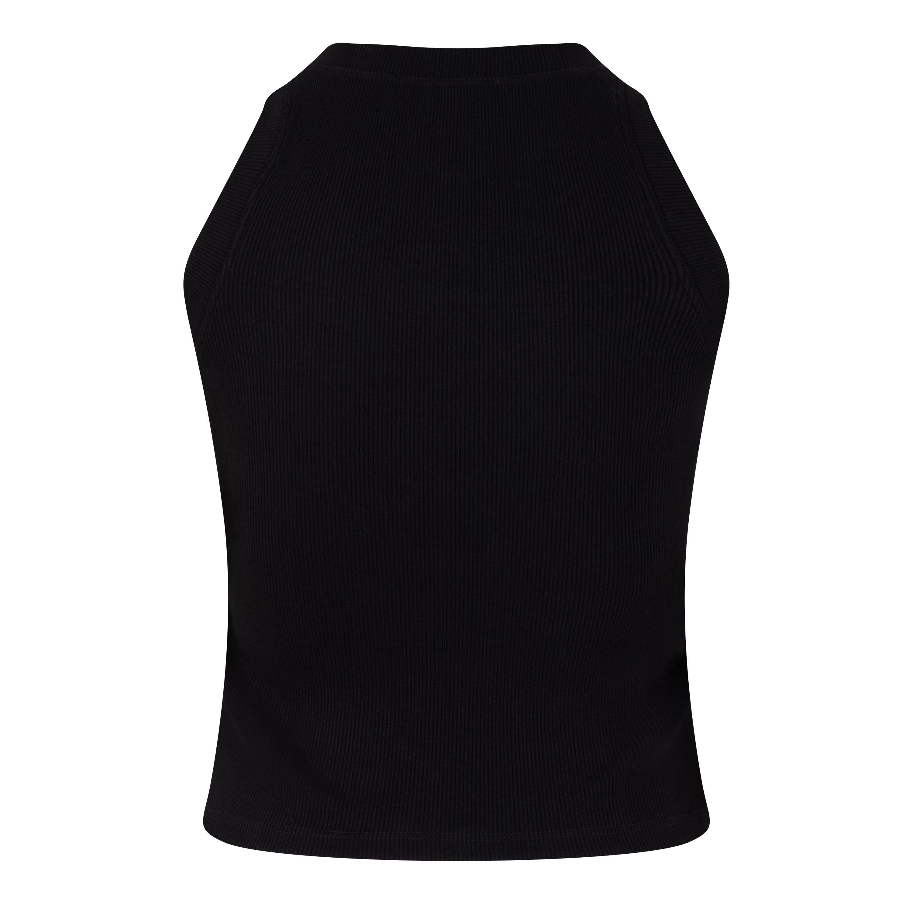 Black - Off White - Women's Stmp Rb Ribbed Tank Top - 6