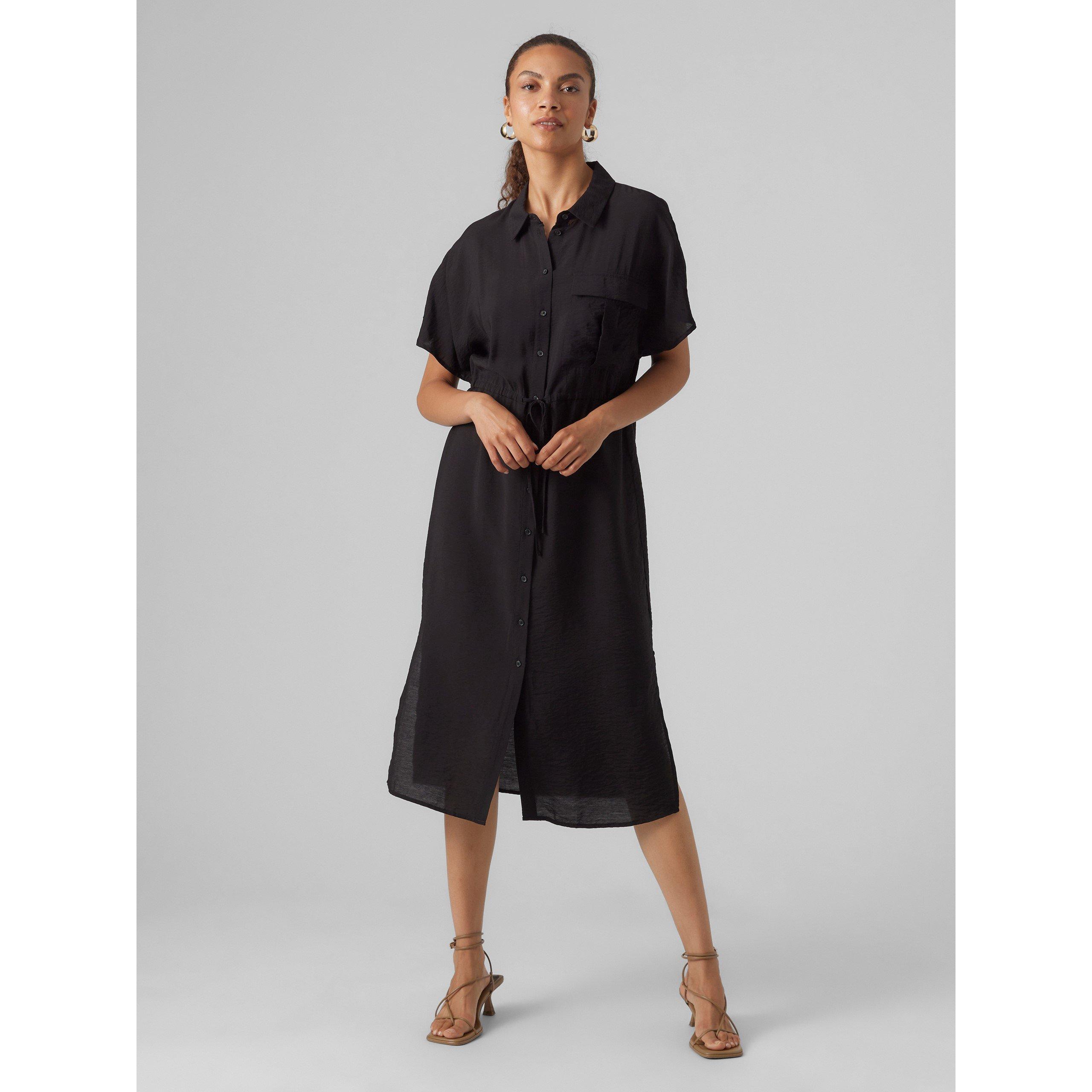 VERO MODA Shirt Dress 'VMVica' in Dark Green ABOUT YOU