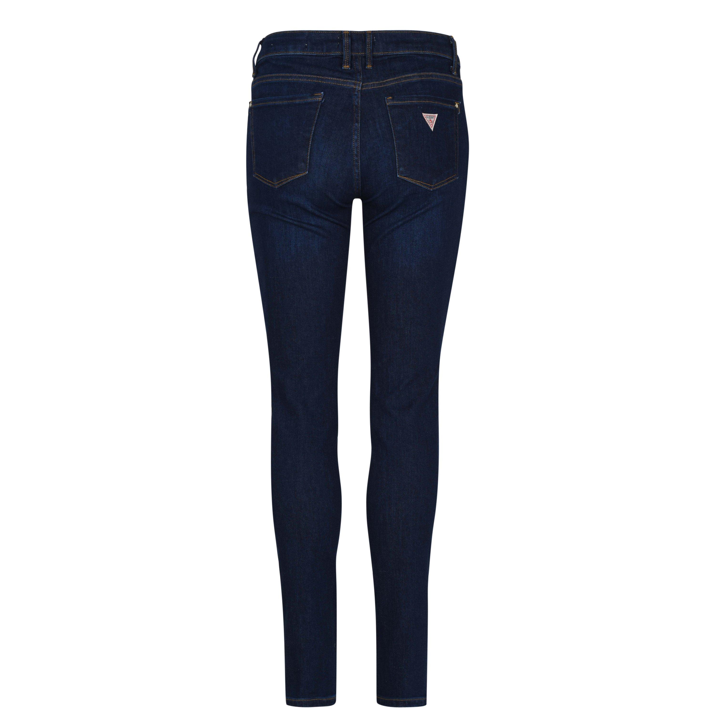 Blue D4GV1 - Guess - High Rise Skinny Jeans - 8