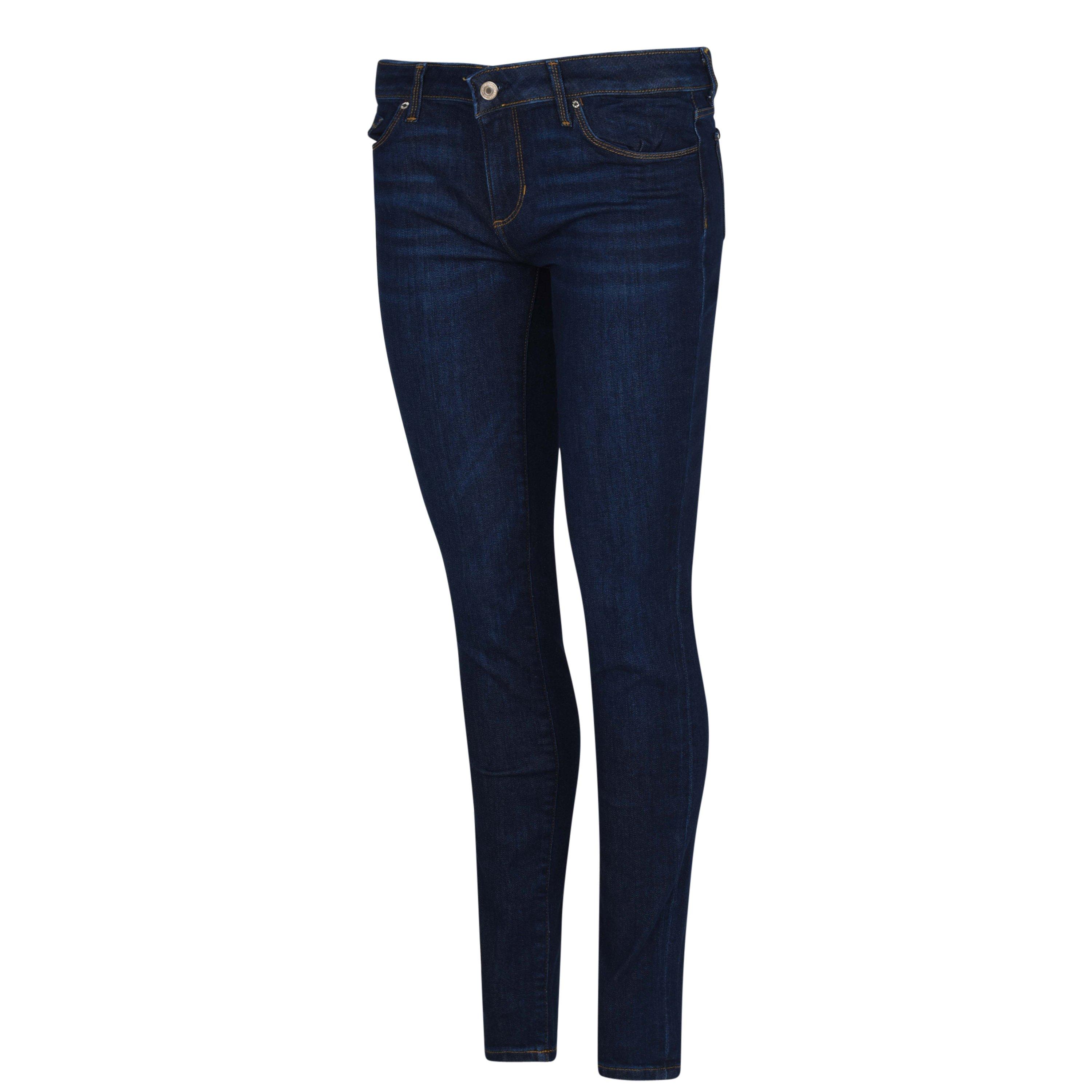 Blue D4GV1 - Guess - High Rise Skinny Jeans - 9