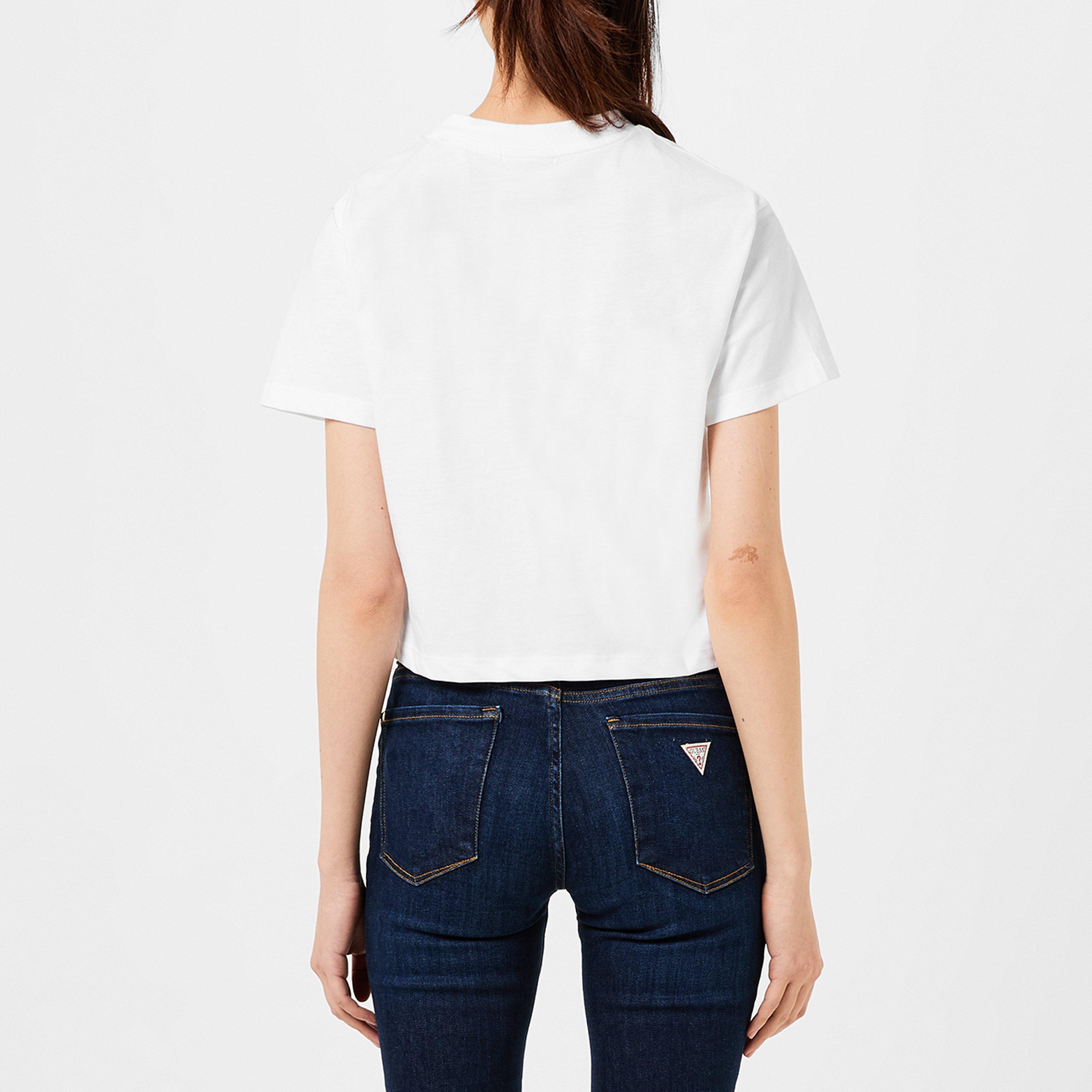 Blue D4GV1 - Guess - High Rise Skinny Jeans - 3