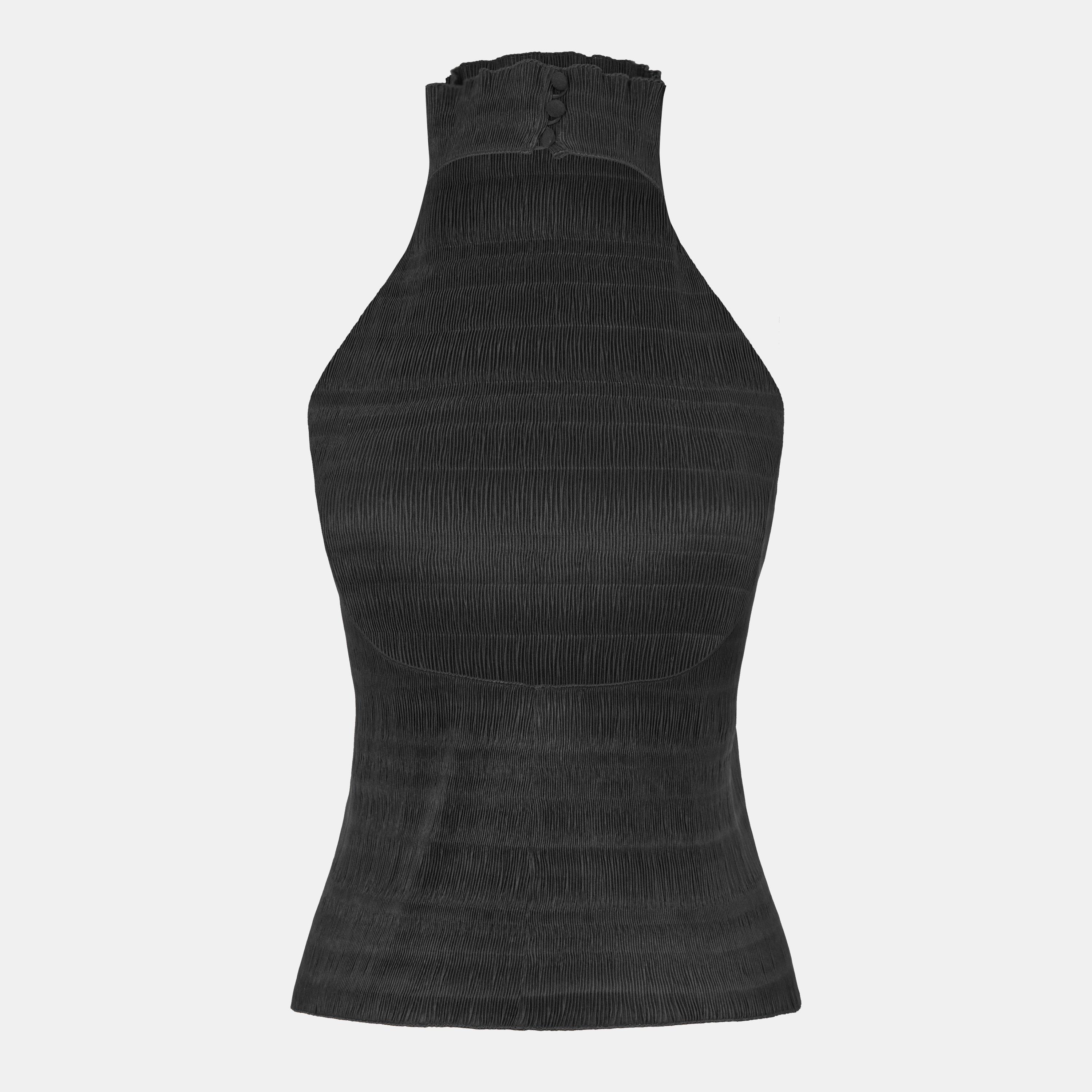 Black - Magda Butrym - Women's Tank Top - 2