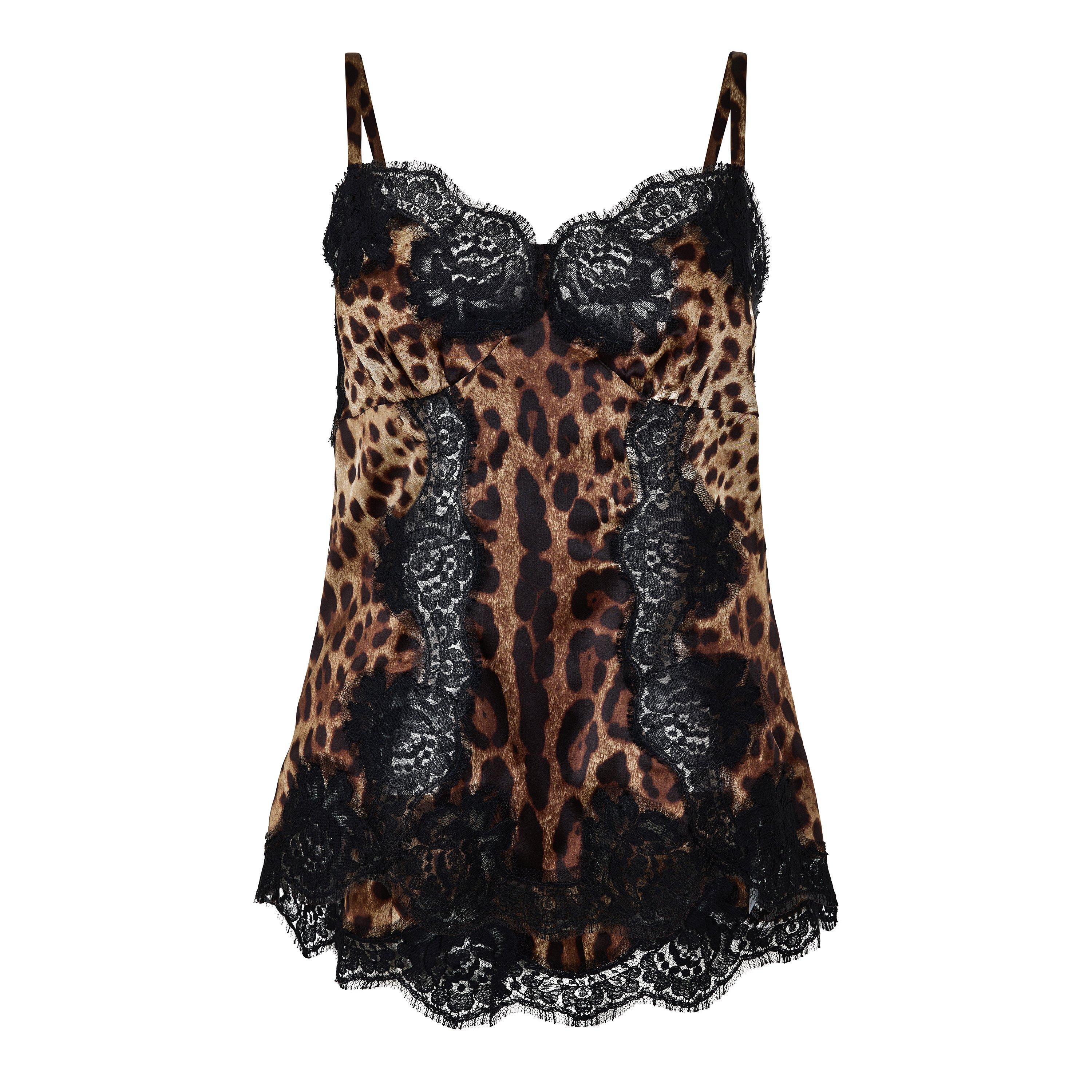 Dolce and Gabbana DG Silk Cami Ld63 - Leo - Size 12 (M)