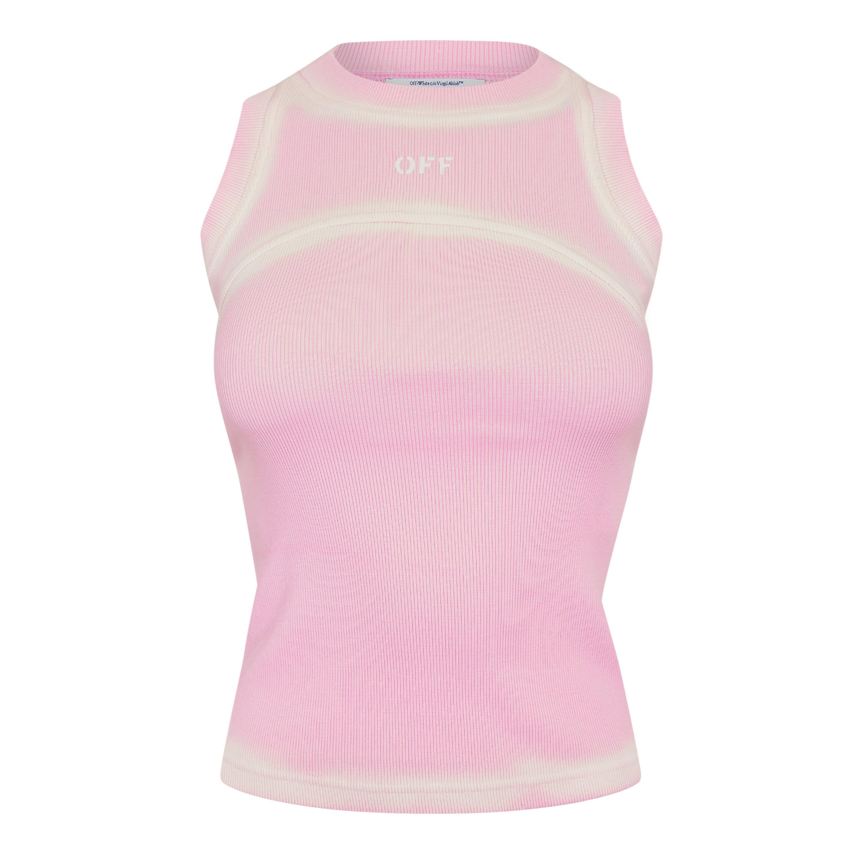 Off White Off Spray Tank Ld61 - Pink - Size L (44)