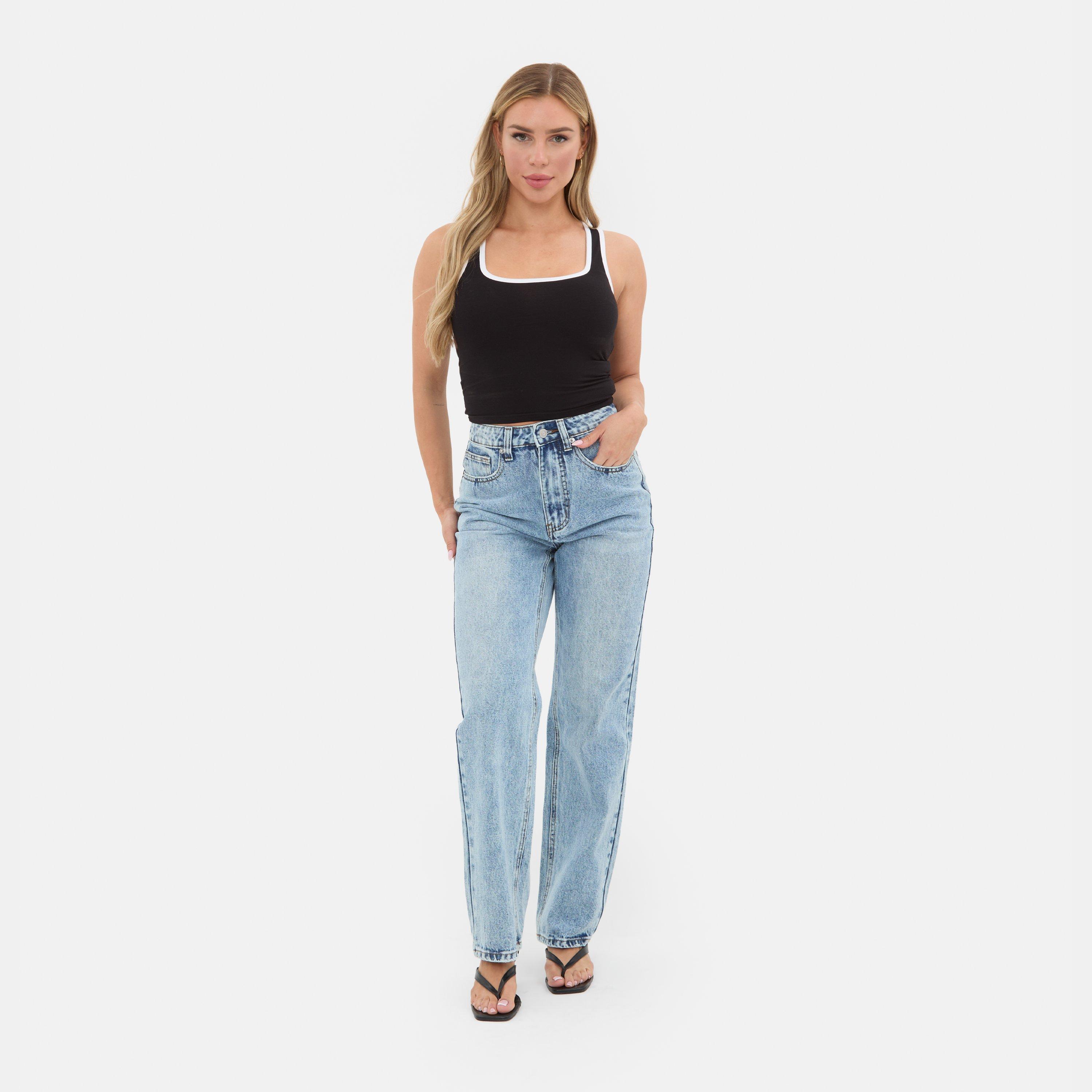 Black - I Saw It First - Contrast Vest Top - 1