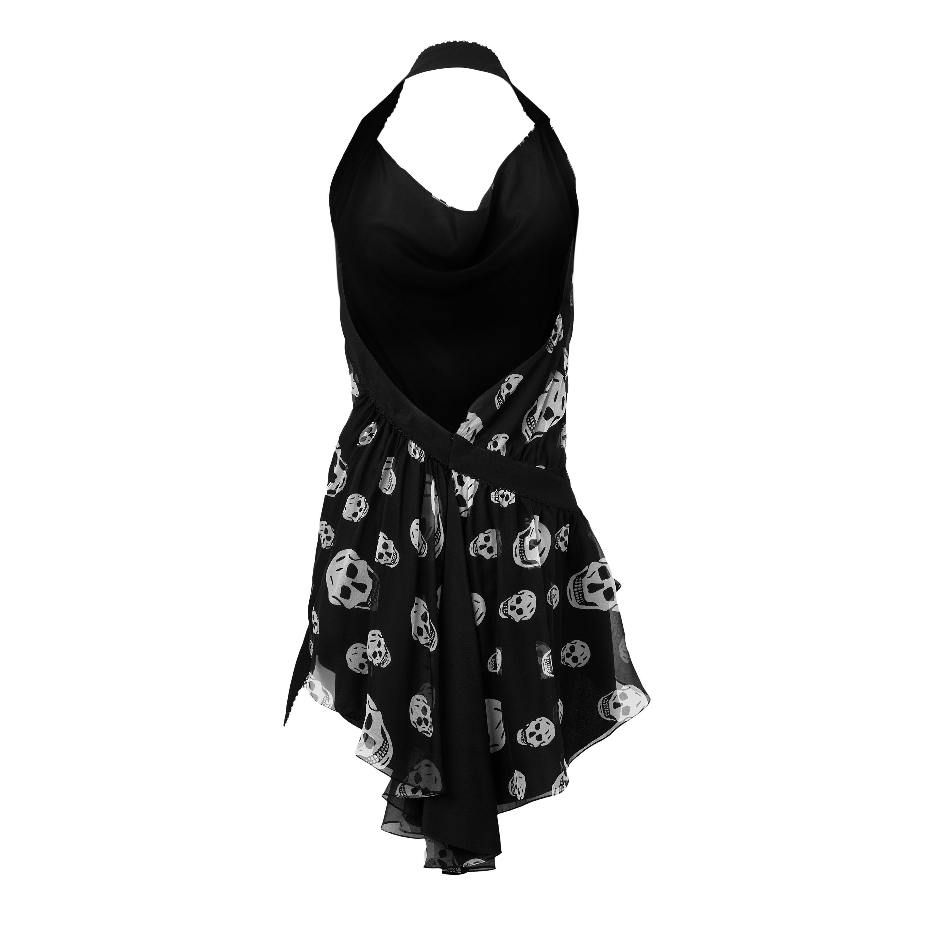 Black White - Alexander McQueen - Alex Halter Skull Pr Ld63 - 2