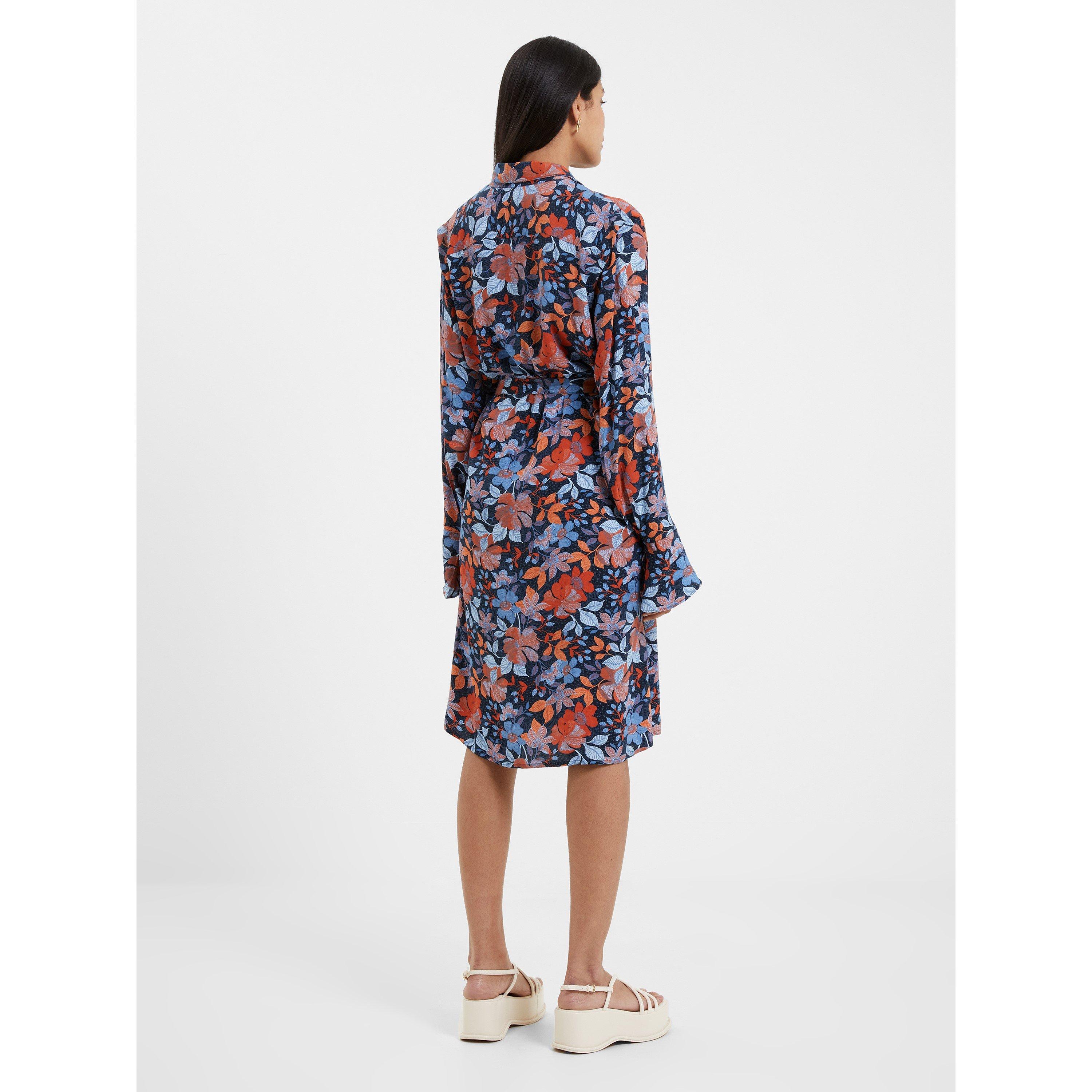 41-Coastal Fjor - French Connection - Women's Adalina Shirt Dress - 2