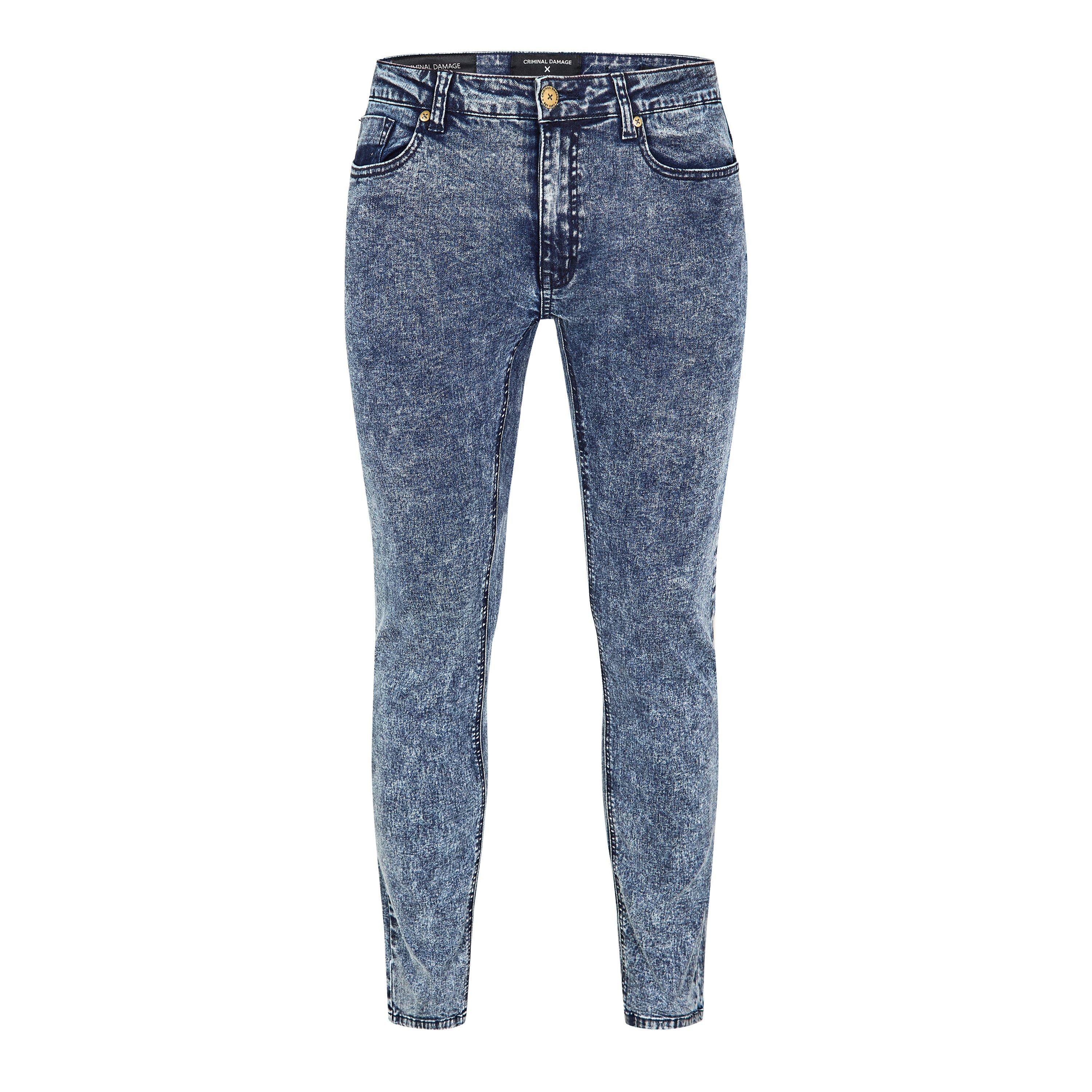 Indigo - Criminal Damage - Women's Super Skinny Jeans - 1