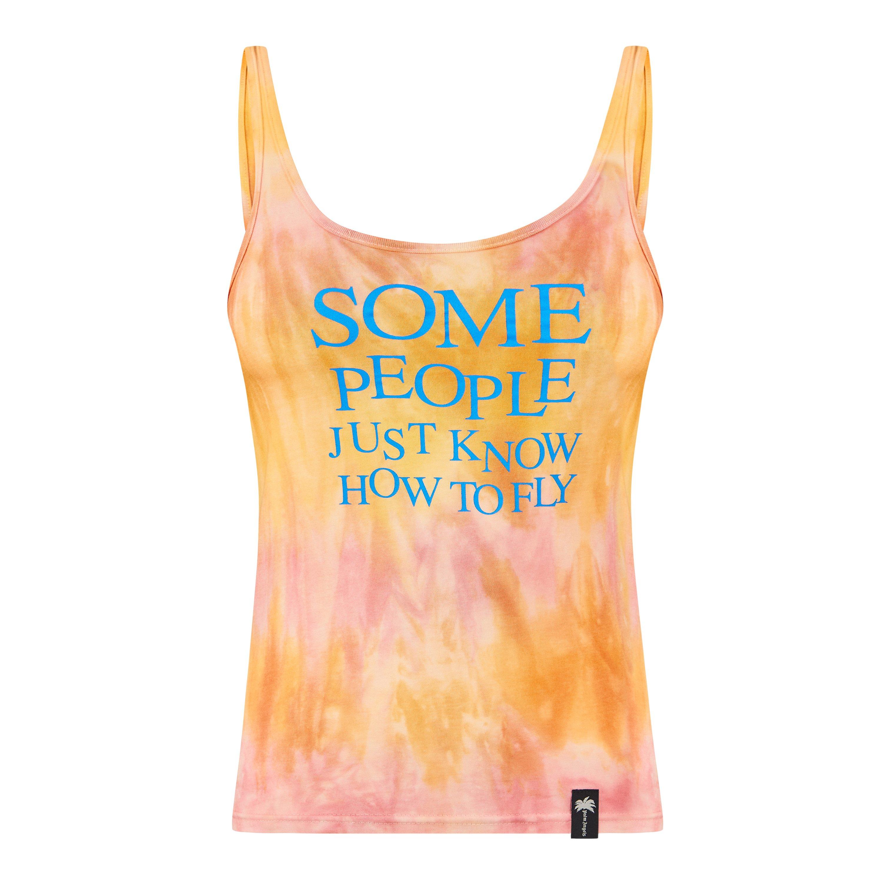 Palm Angels Women's X Hi Ibiza Tie Dye Tank - Orange - 6 (2XS)