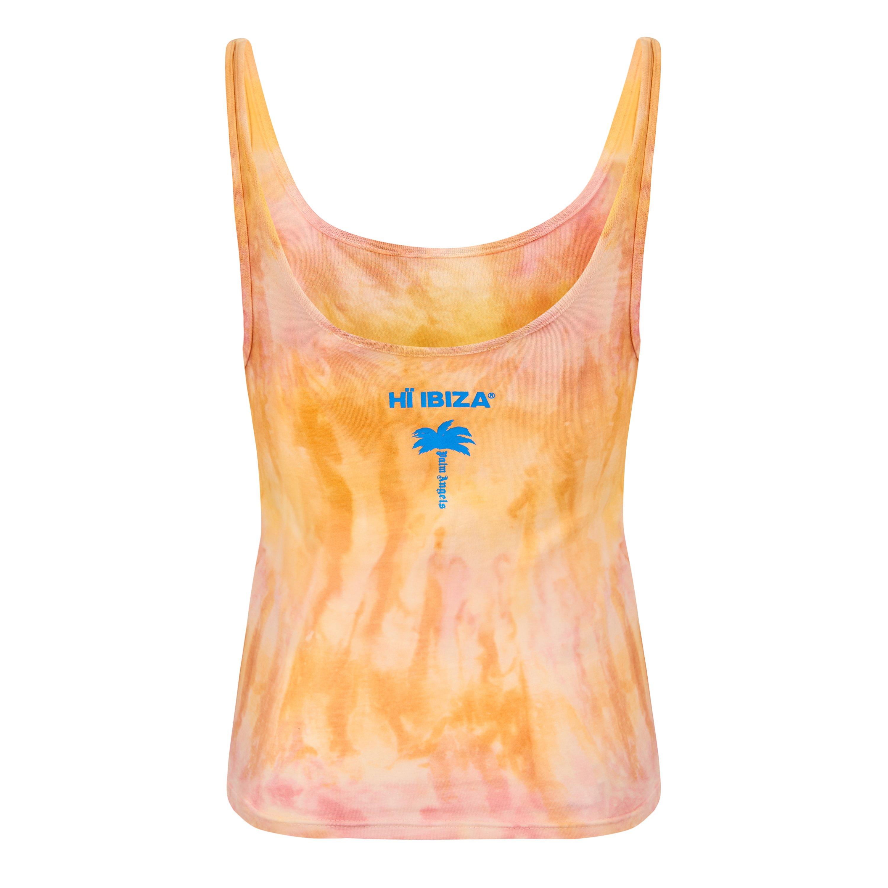 Orange - Palm Angels - Womens x Hi Ibiza Tie Dye Tank - 2