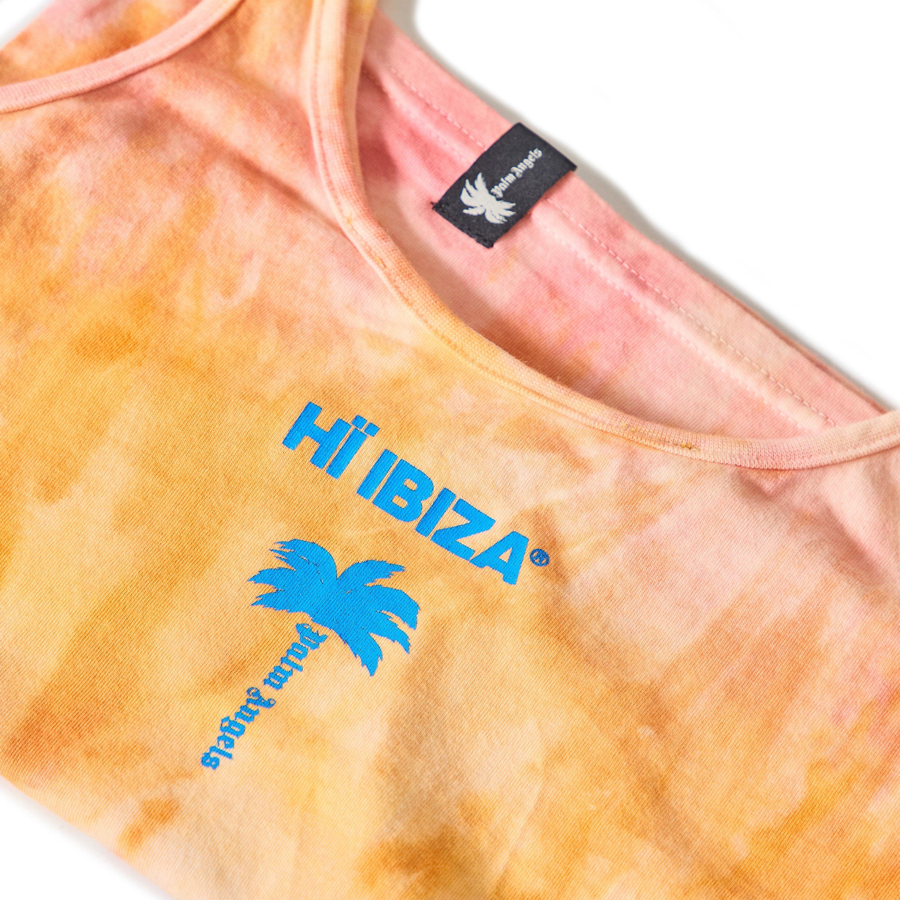 Orange - Palm Angels - Womens x Hi Ibiza Tie Dye Tank - 3