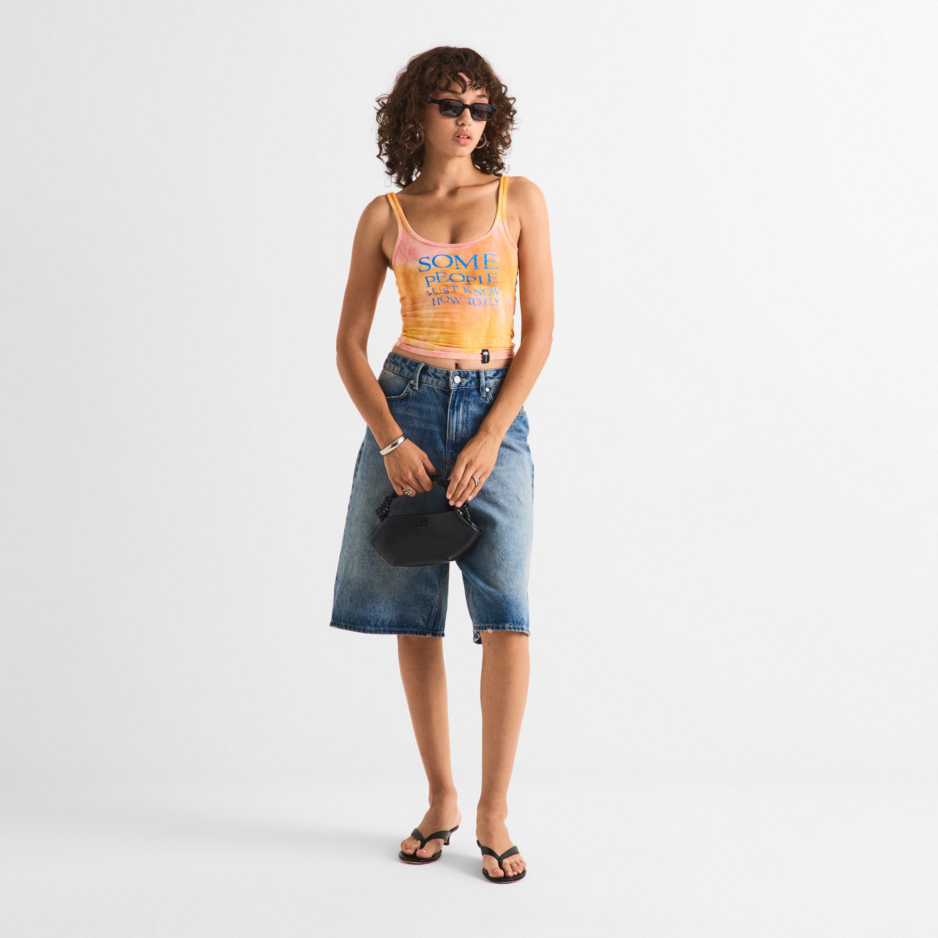 Orange - Palm Angels - Womens x Hi Ibiza Tie Dye Tank - 6