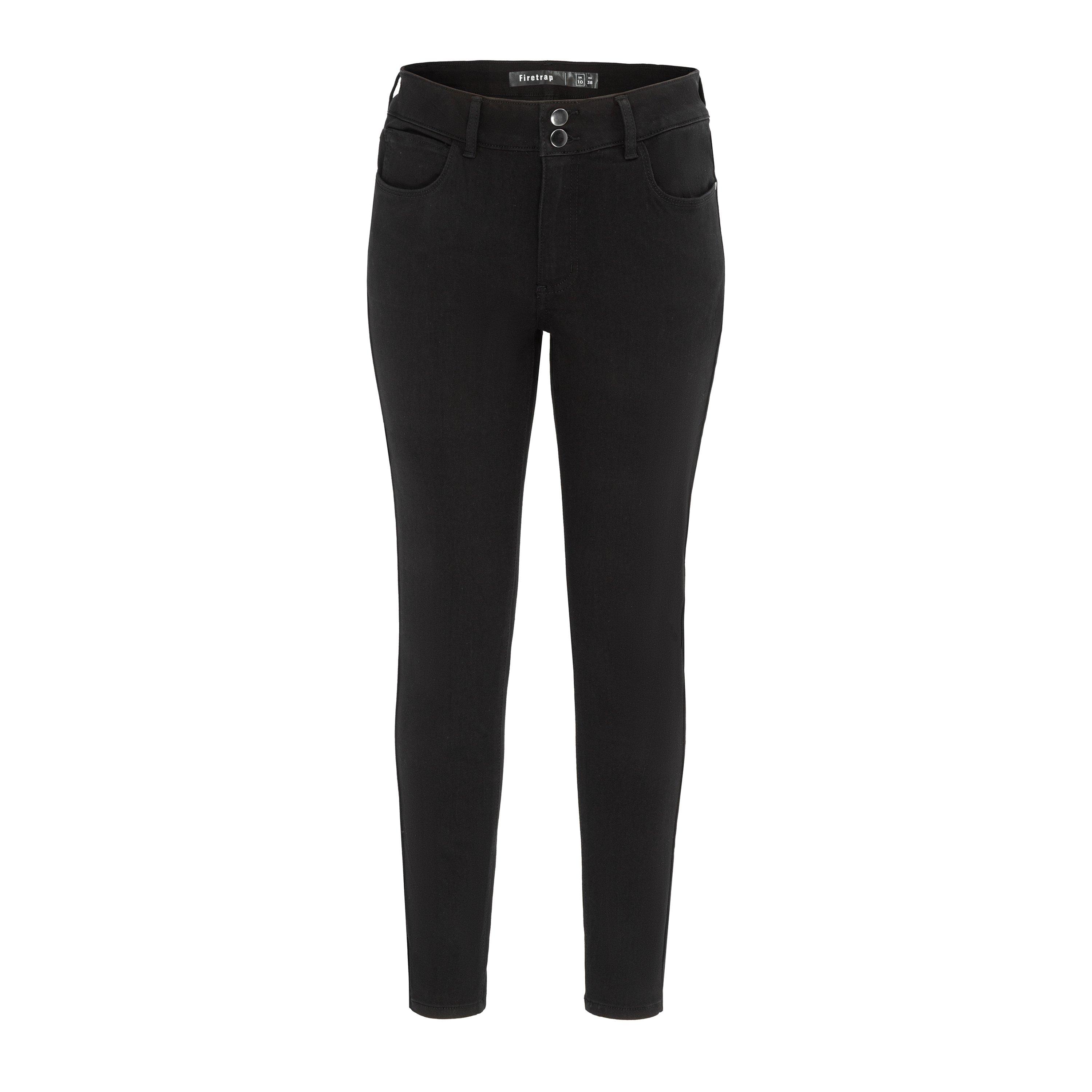 Firetrap Women's Skinny Jean Plus - Black - 18 (46)
