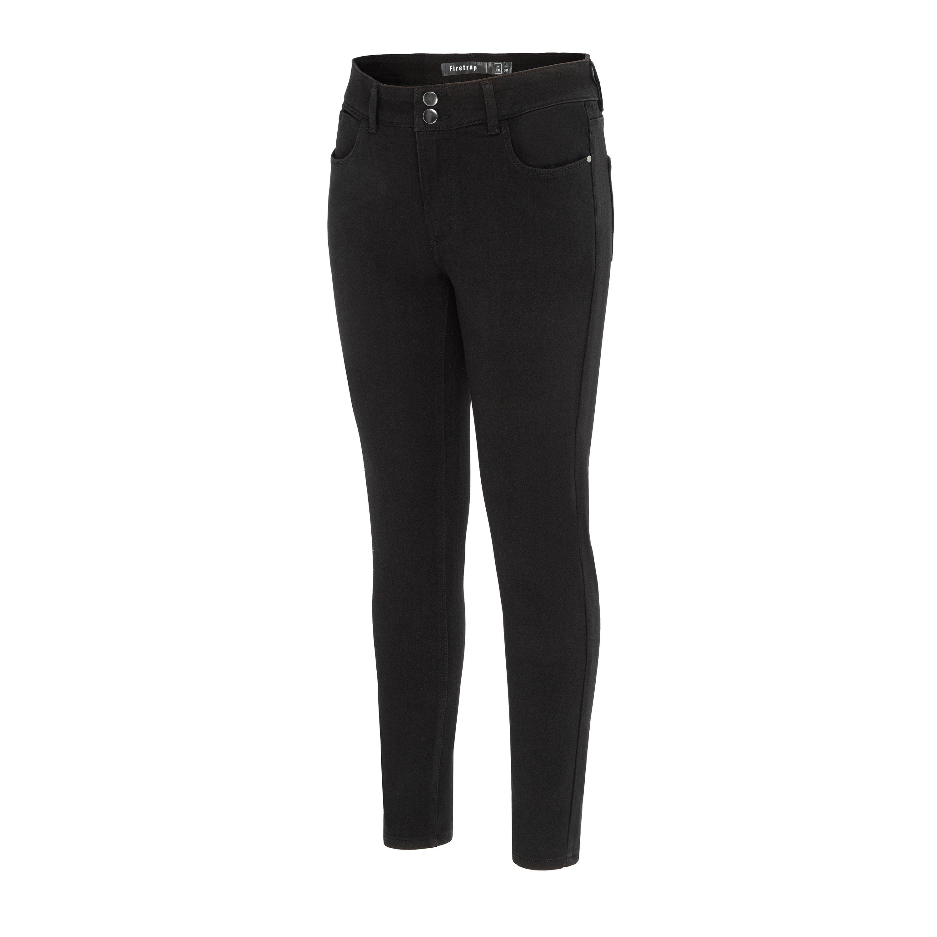 Black - Firetrap - Skinny Jean Plus Ladies - 3