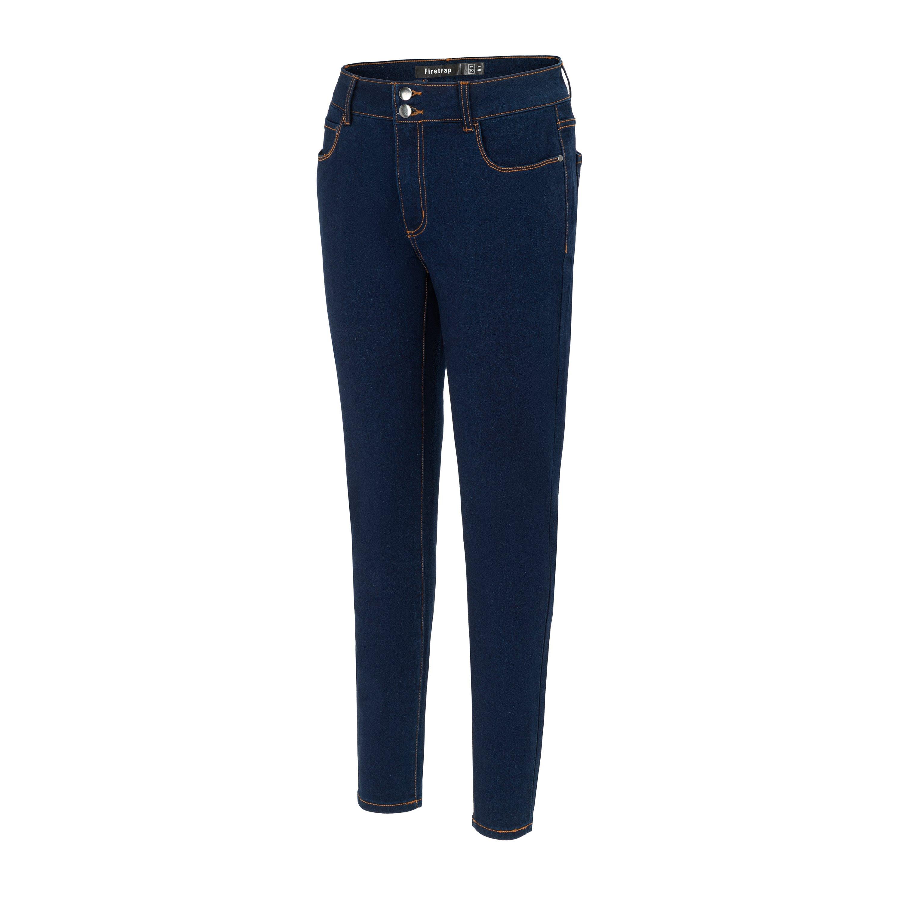 Navy - Firetrap - Skinny Jean Plus Ladies - 3