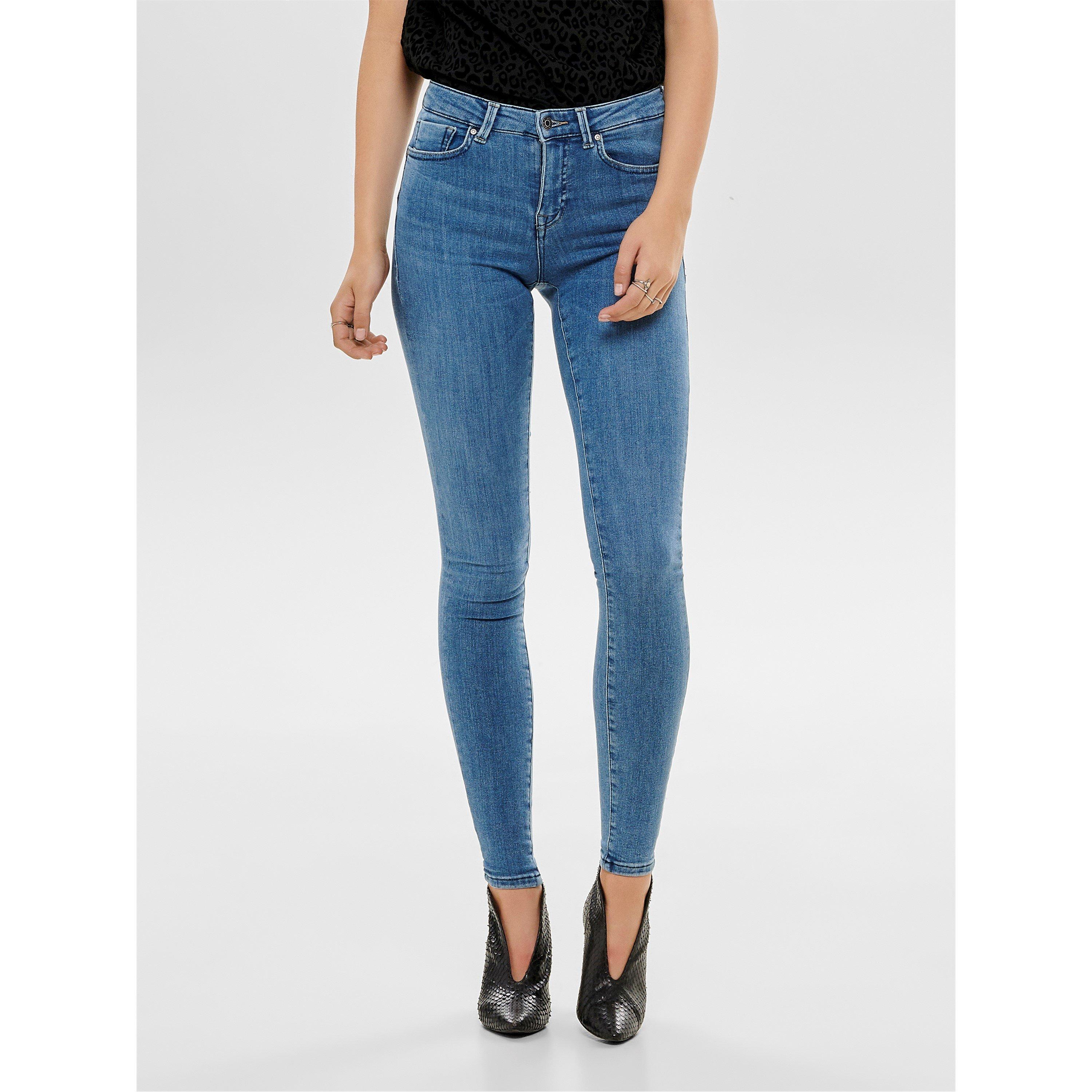 Only Women's Skinny Jeans - Light Blue - XS L32